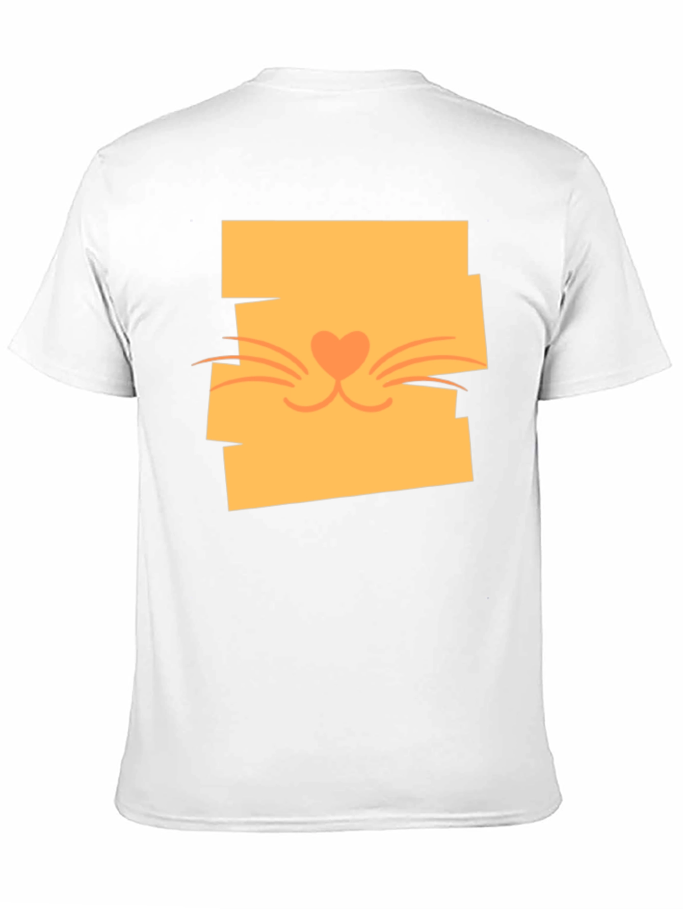 Cute Cat Face Graphic Tee - Stylish Casual Wear