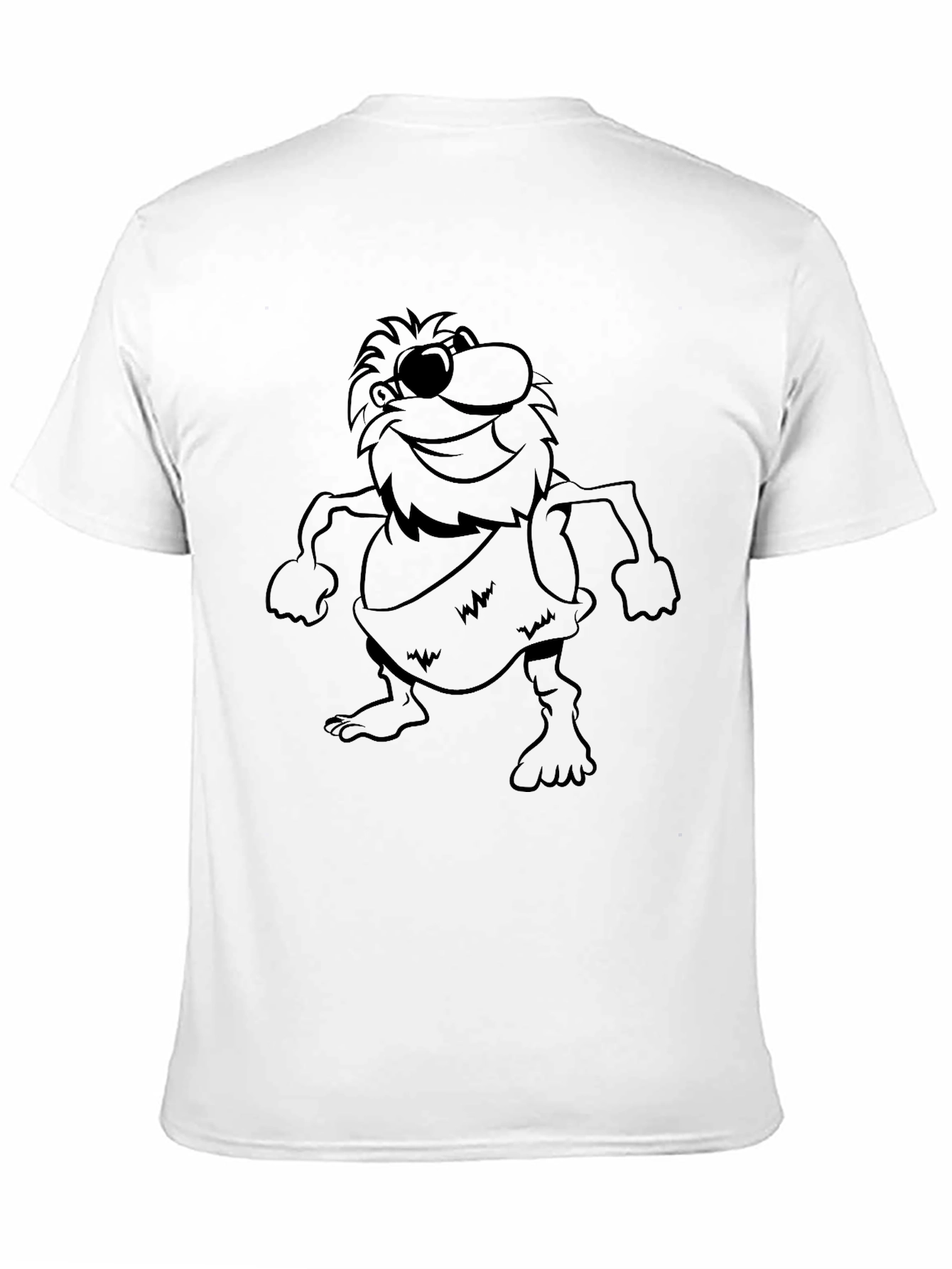 Cartoon Caveman Graphic Tee