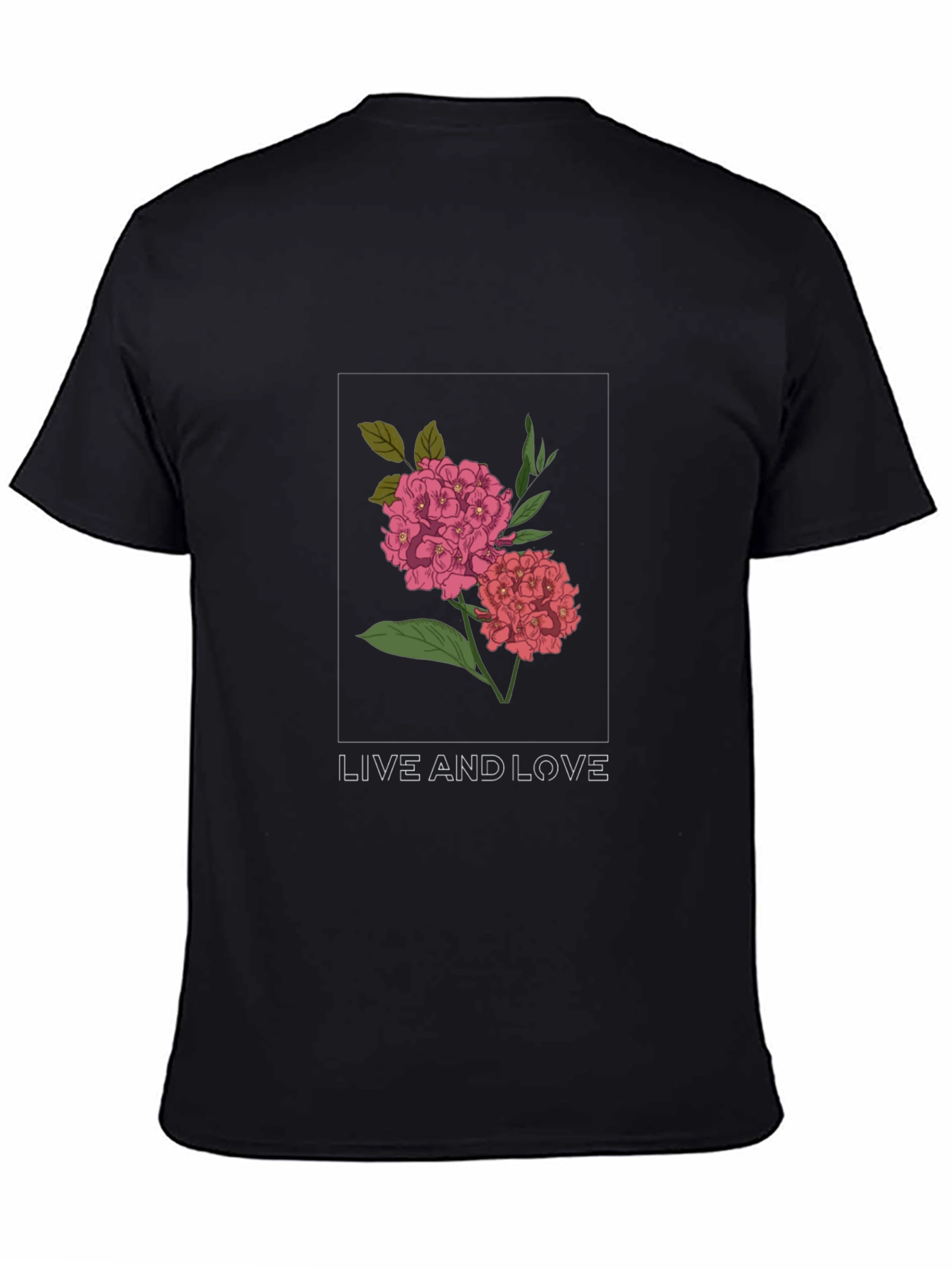 Floral Live and Love Graphic Tee