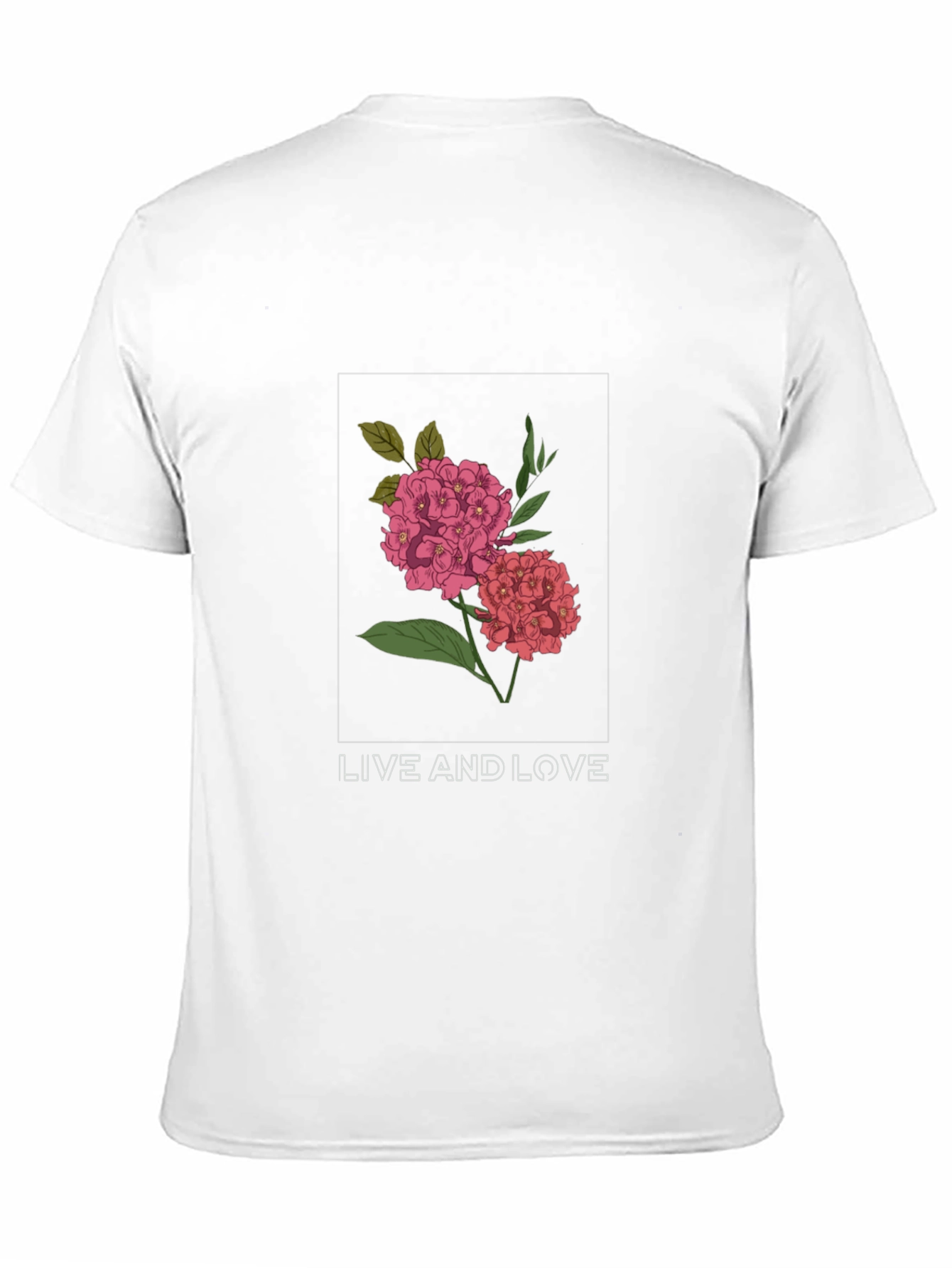 Floral Live and Love Graphic Tee