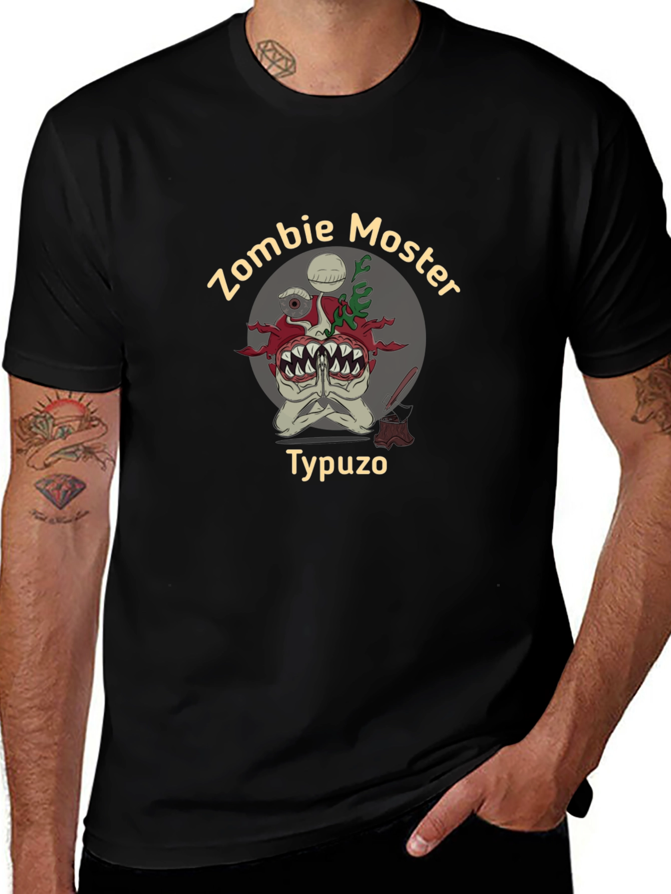 Zombie Monster Typuzo T-Shirt