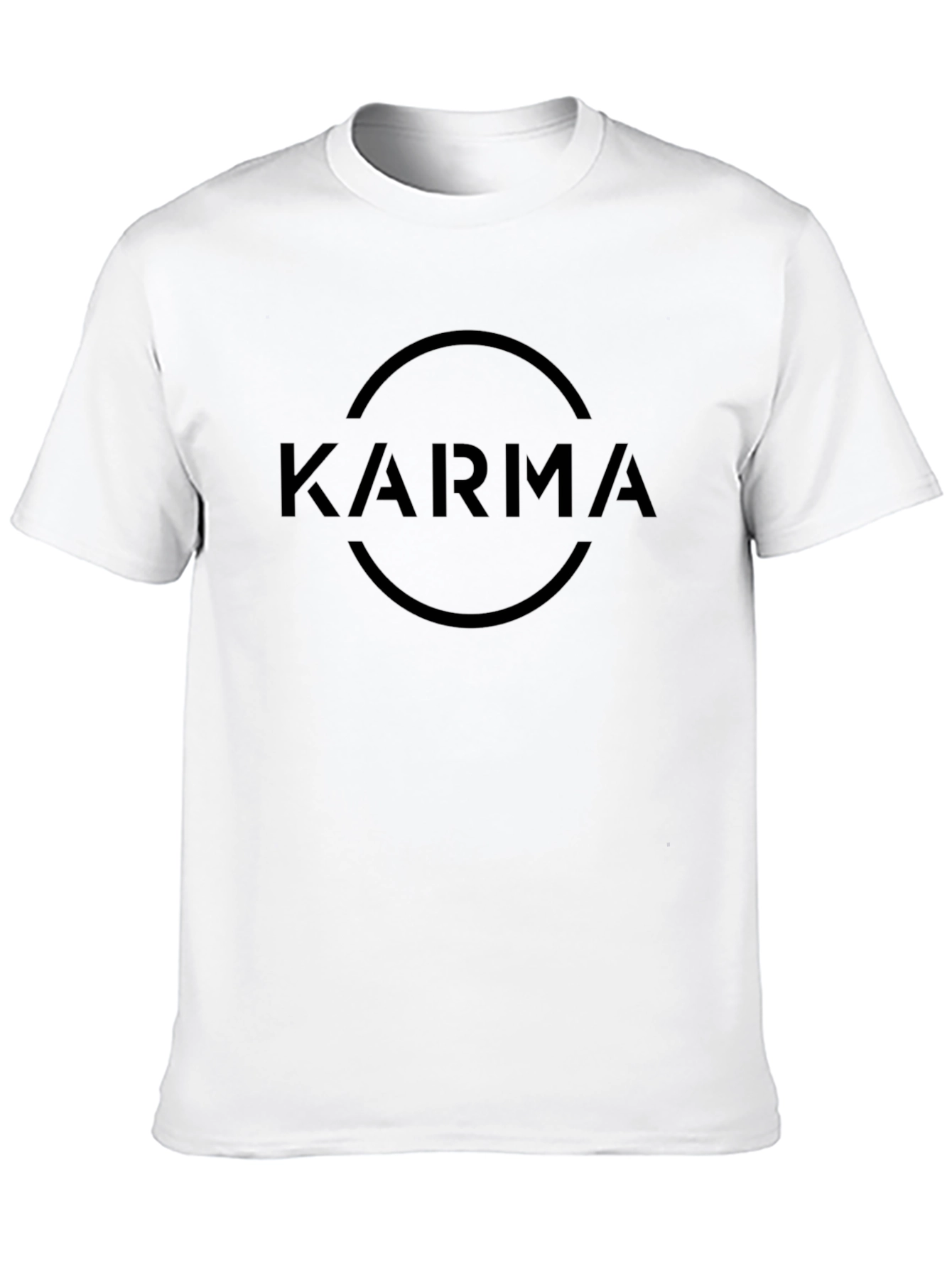 Karma Circle Tee - Stylish Graphic T-Shirt