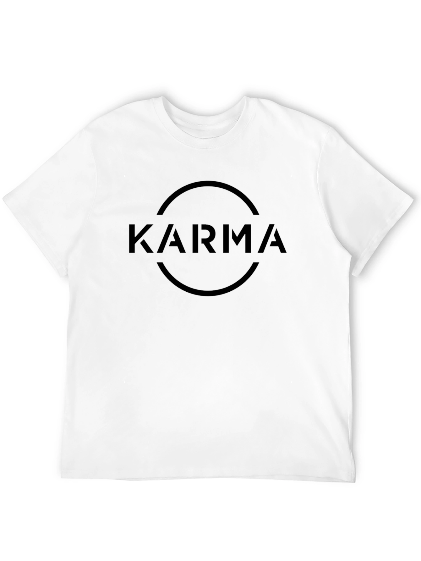 Karma Circle Tee - Stylish Graphic T-Shirt