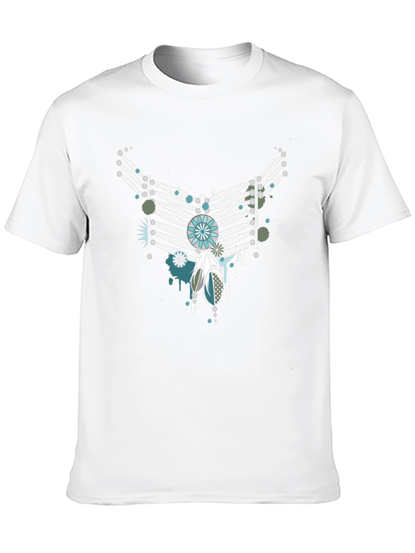 Unique Graphic T-Shirt - Native Inspired Design