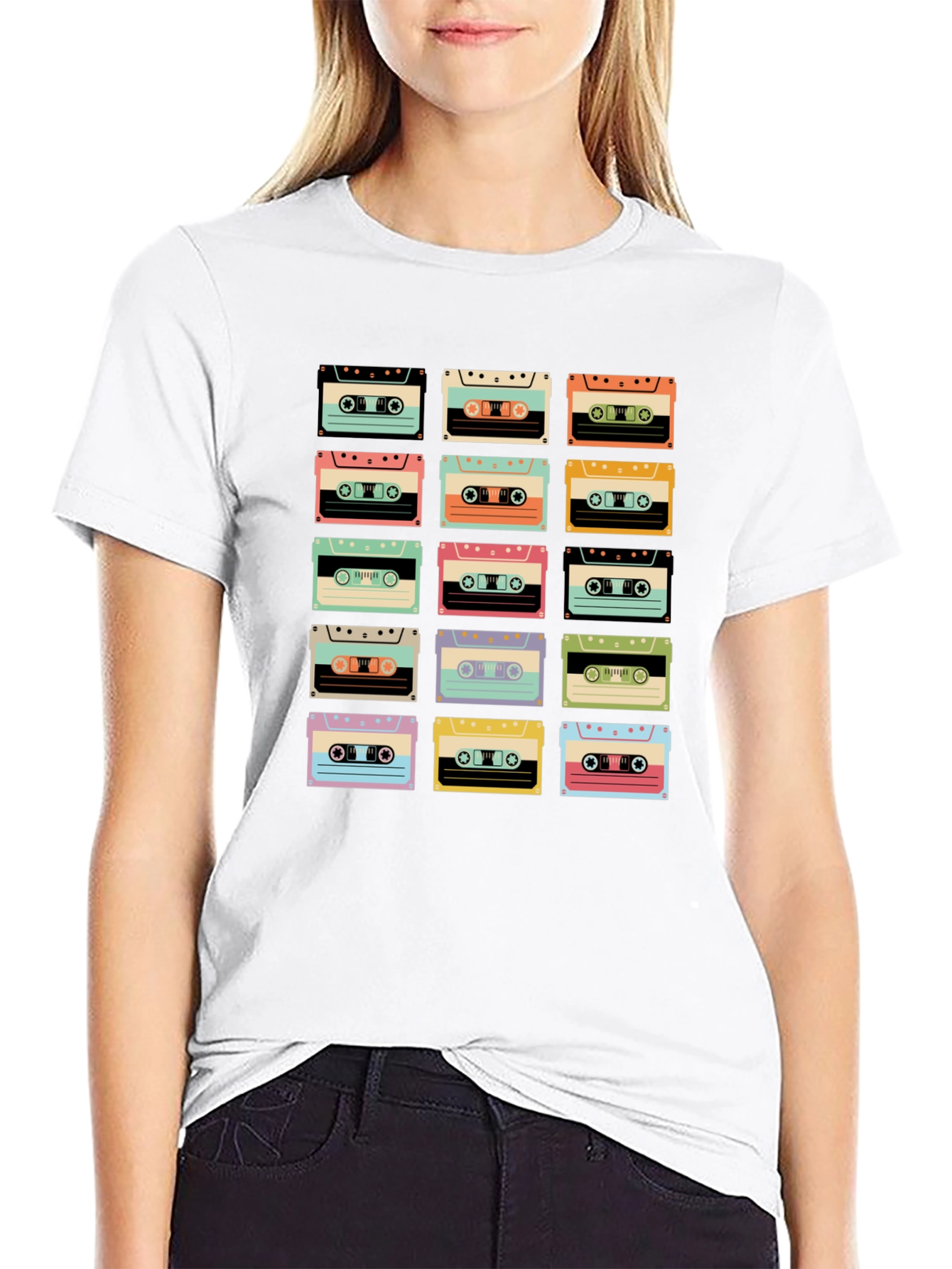 Retro Cassette Tape Graphic Tee
