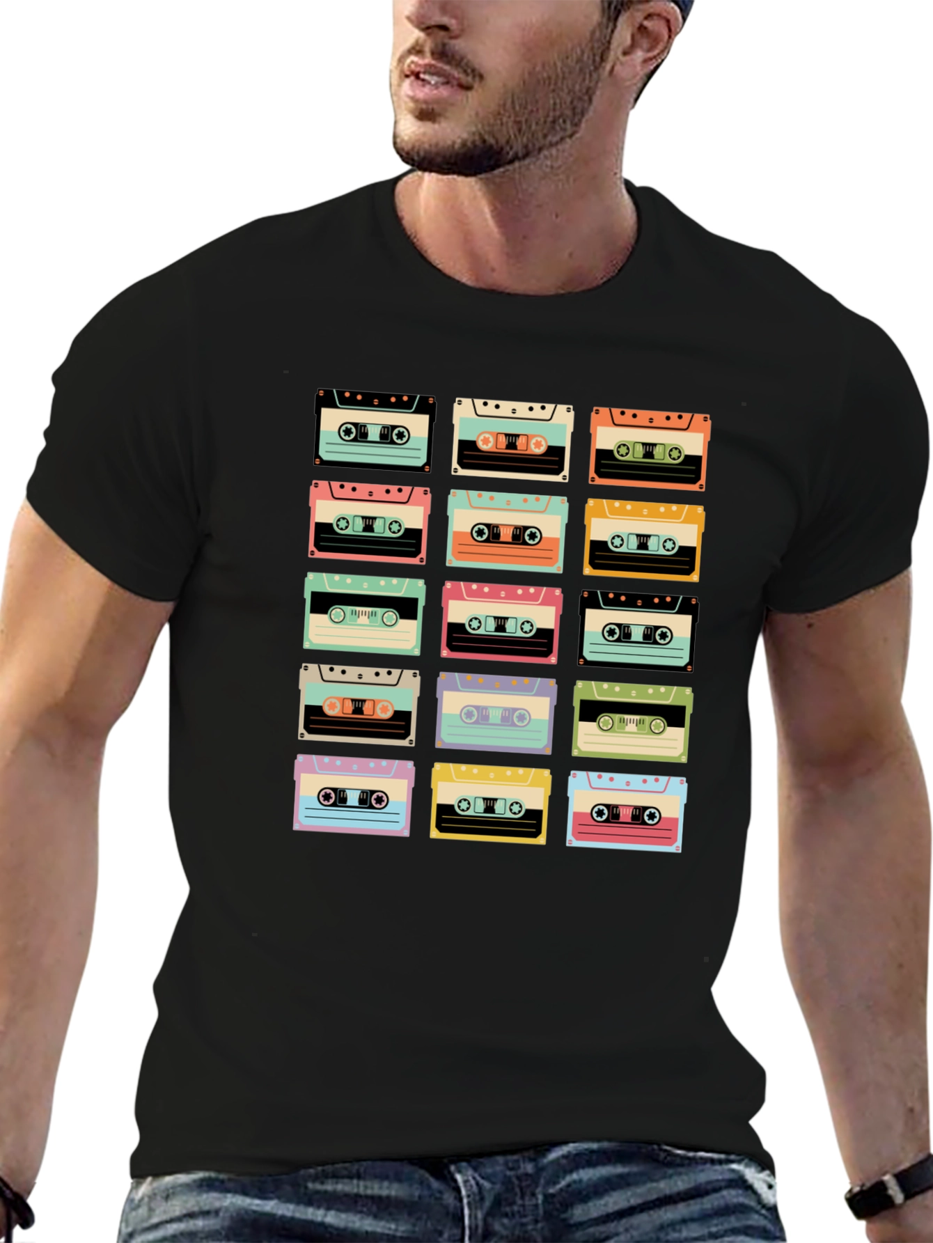 Retro Cassette Tape Graphic Tee