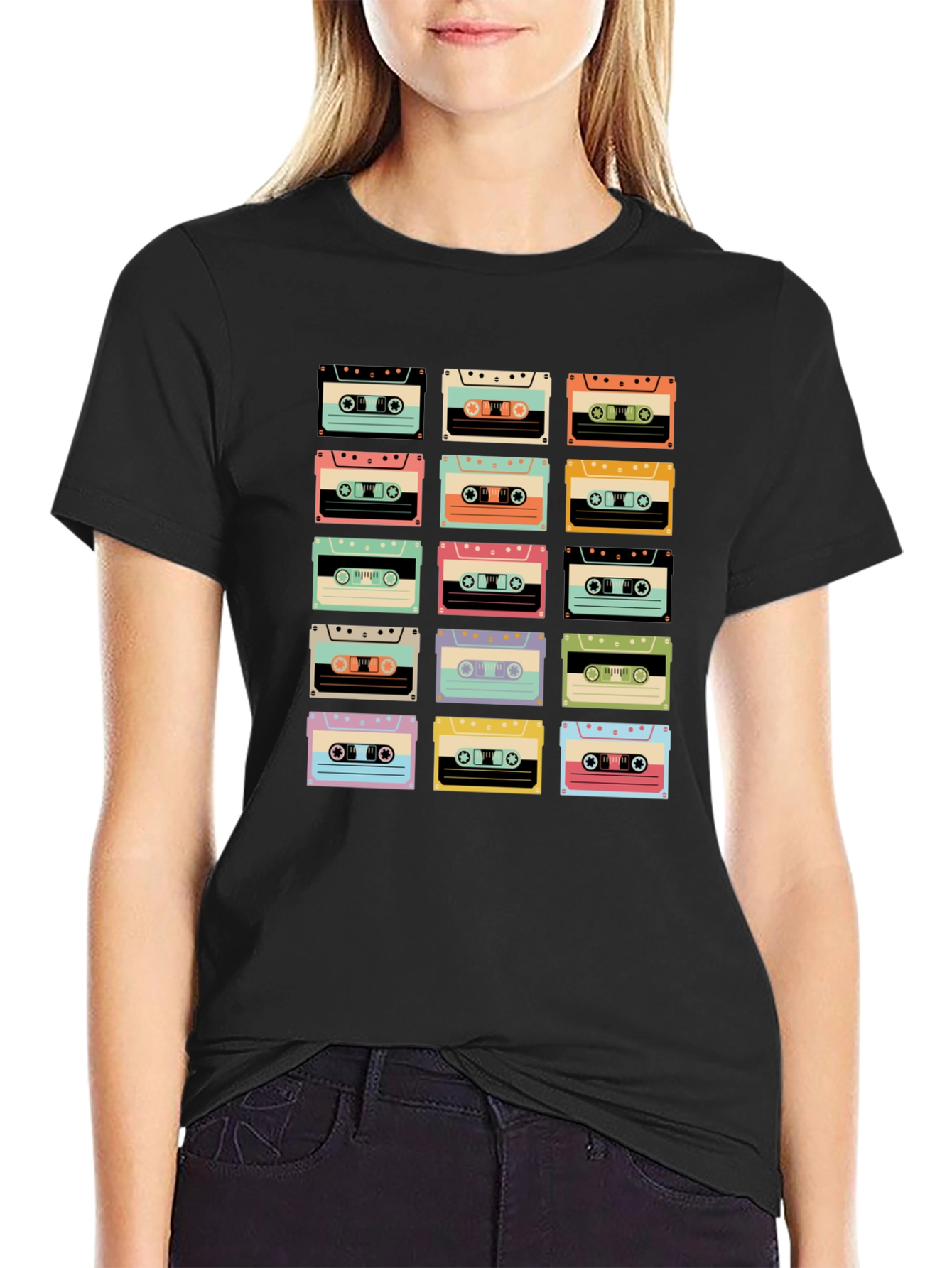 Retro Cassette Tape Graphic Tee