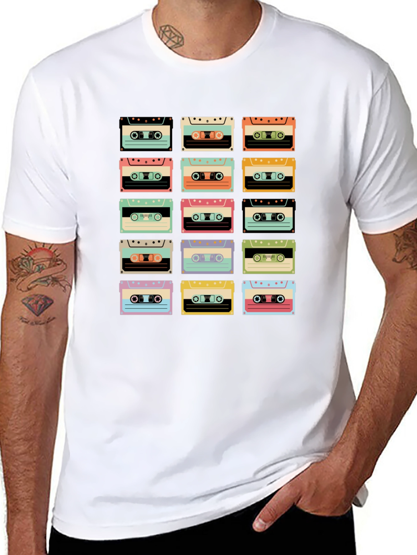 Retro Cassette Tape Graphic Tee