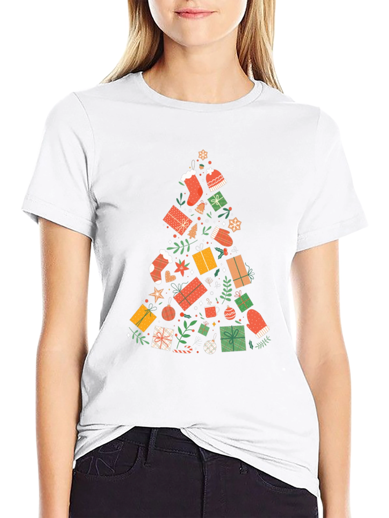 Festive Christmas Tree T-Shirt
