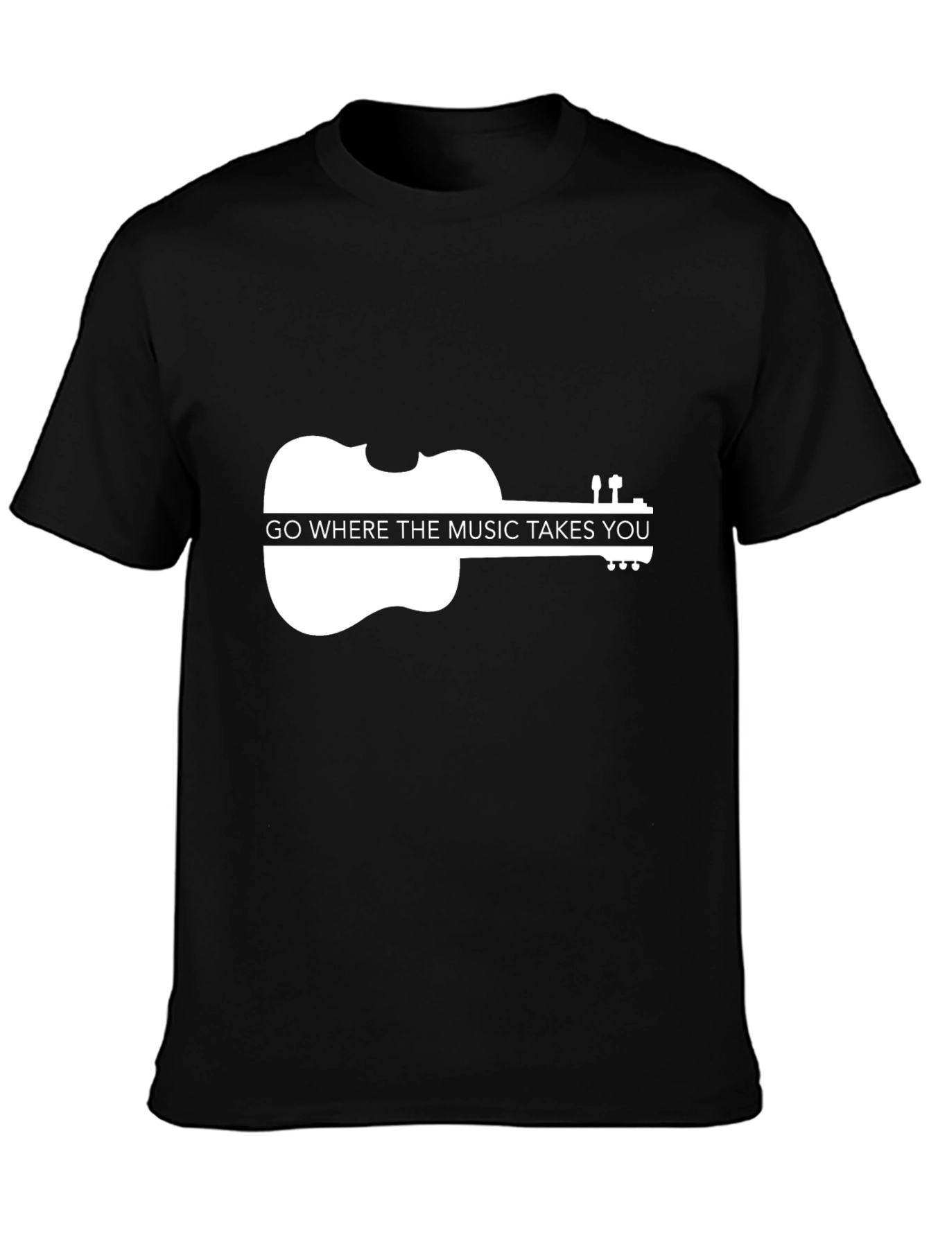 Music Takes You Violin Graphic Tee