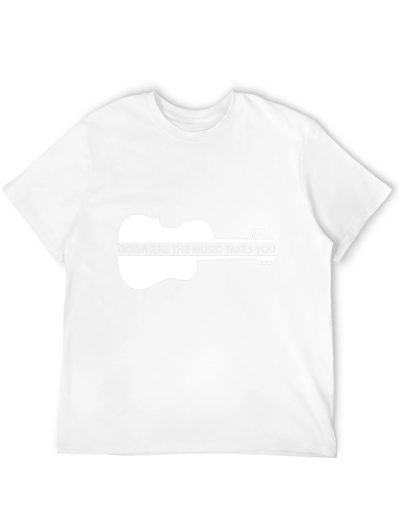 Music Takes You Violin Graphic Tee