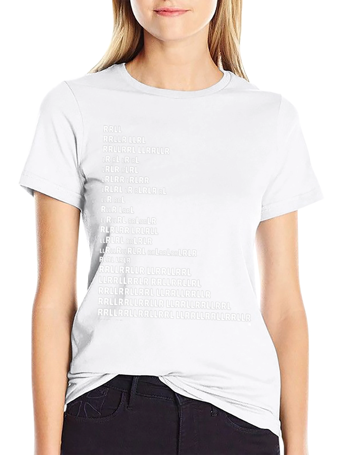 Drum Rudiment Tee: RLL Pattern Shirt