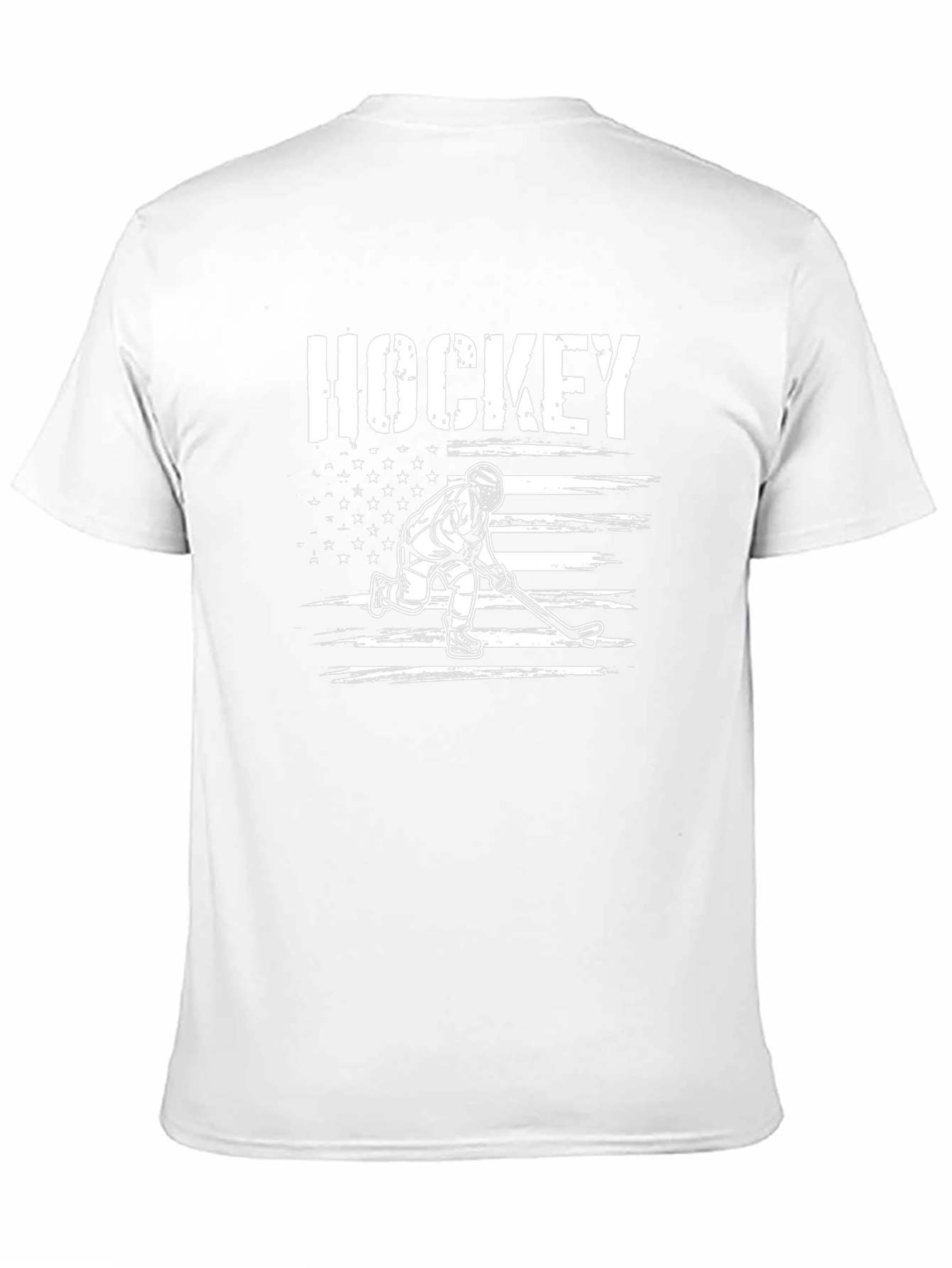 Hockey USA Flag Graphic Tee