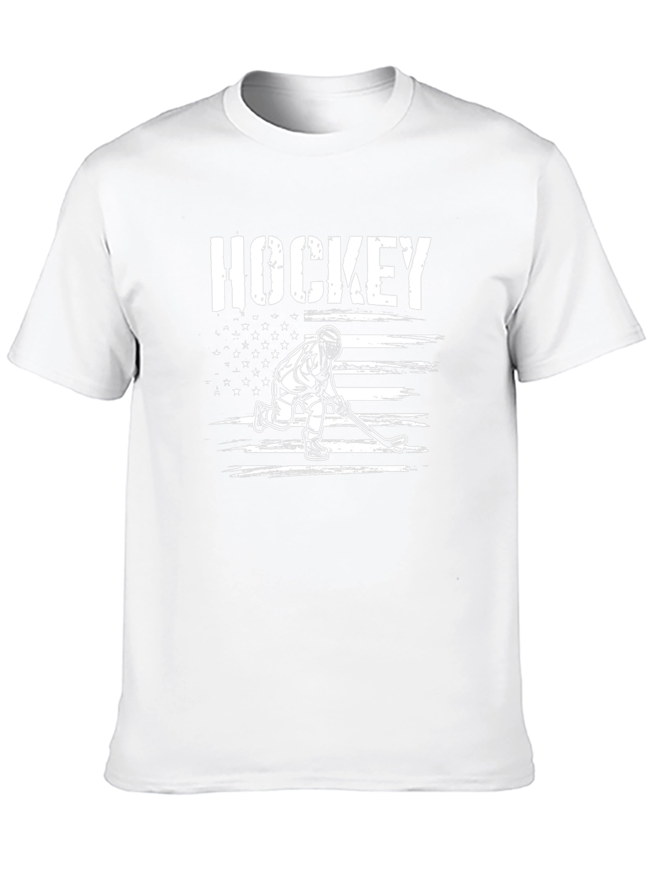 Hockey USA Flag Graphic Tee