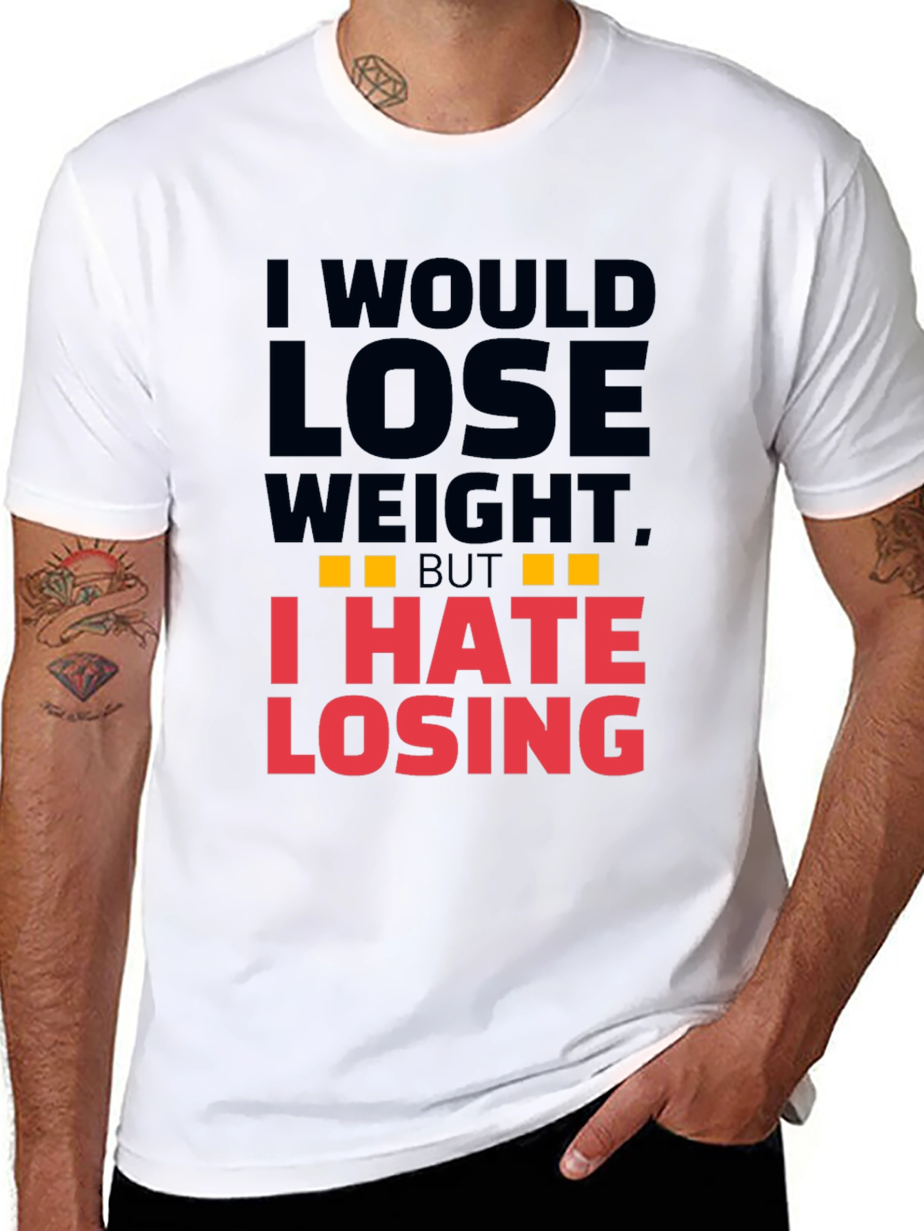 Funny I Hate Losing T-Shirt