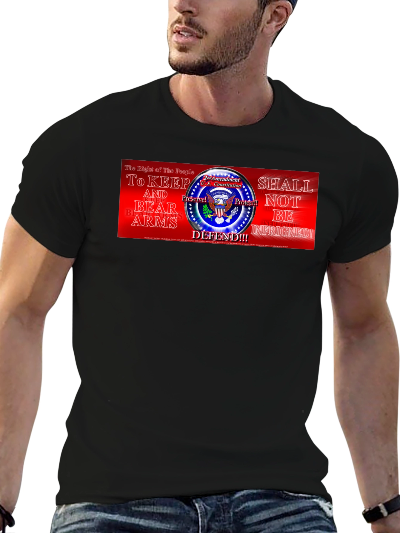 2nd Amendment Graphic T-Shirt
