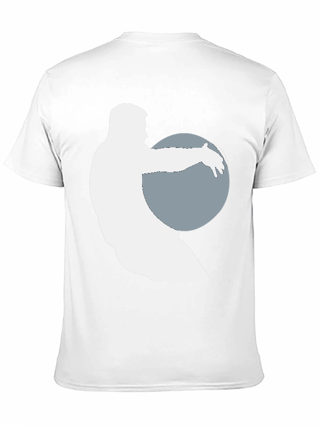 Weightlifter Silhouette Black T-Shirt