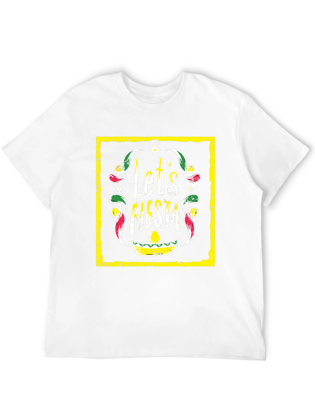 Lets Fiesta Graphic Tee - Black T-Shirt
