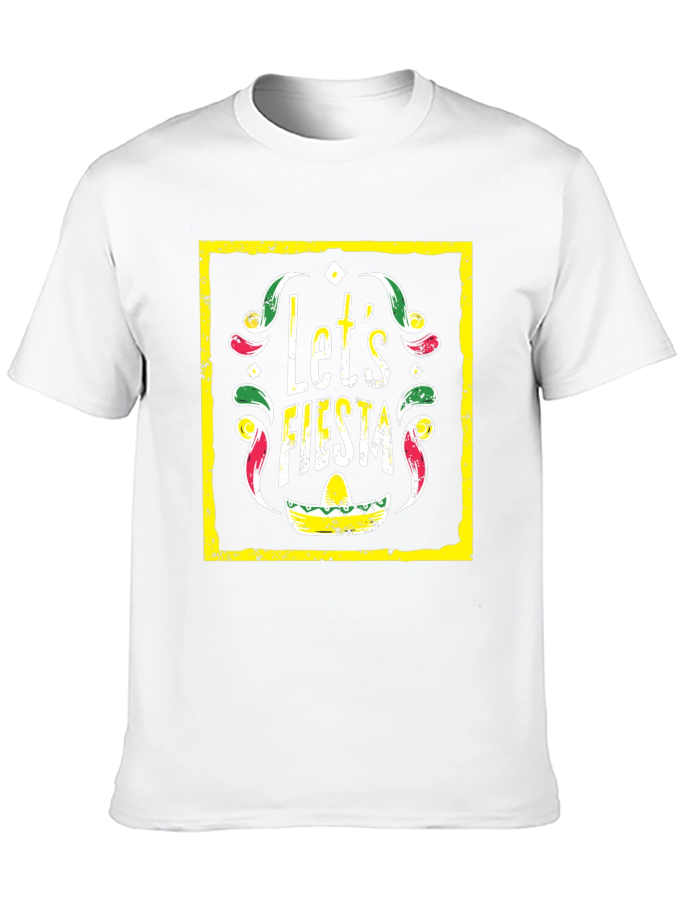 Lets Fiesta Graphic Tee - Black T-Shirt