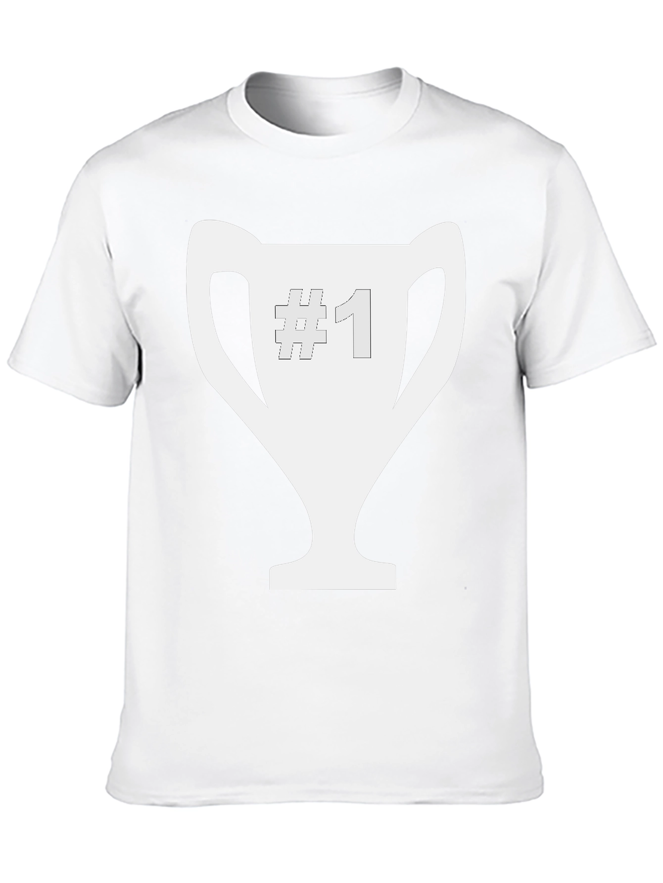 Number One Champion Black Tee