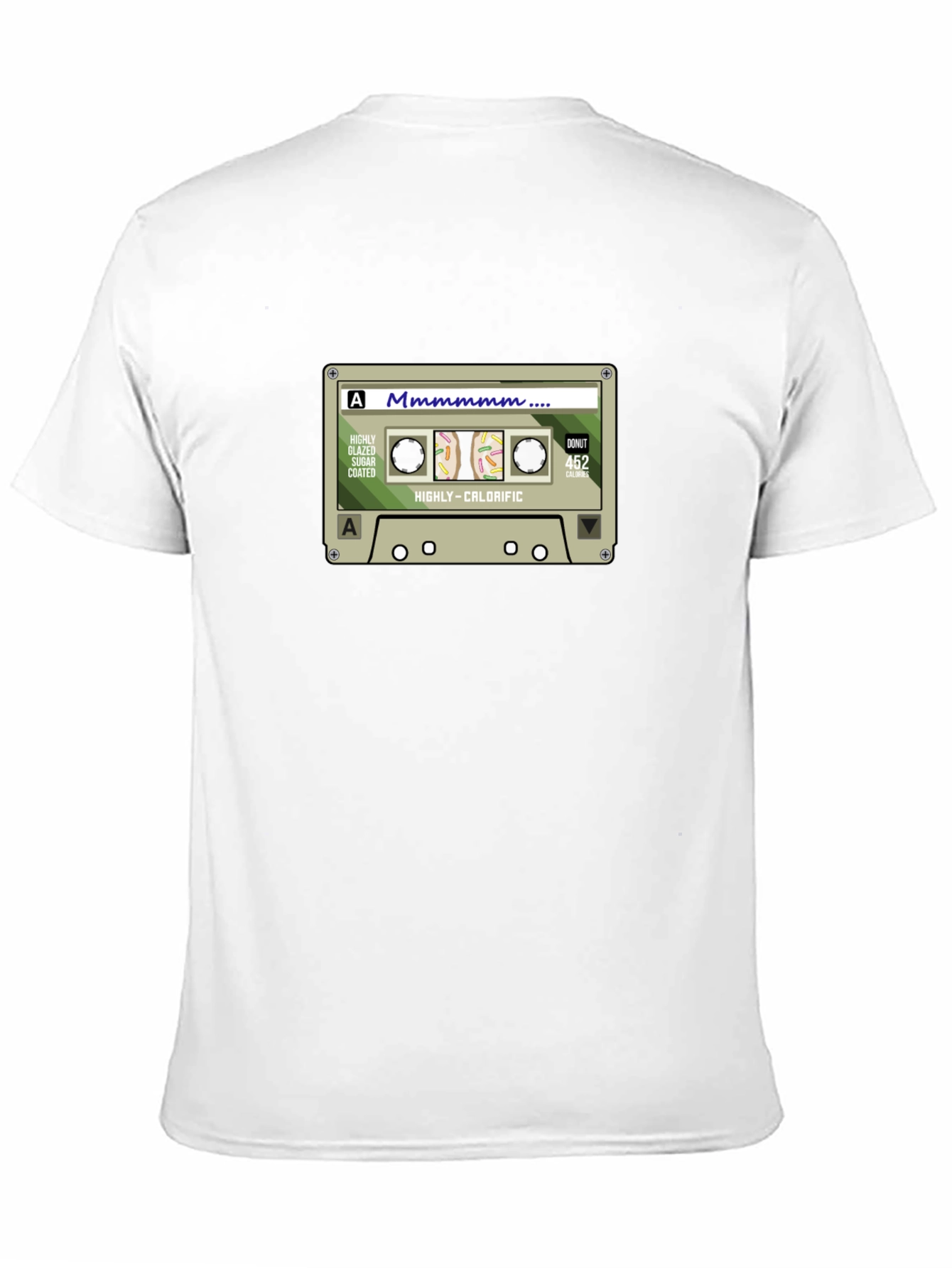 Mmmmmm Donut Cassette T-Shirt - Highly-Calorific