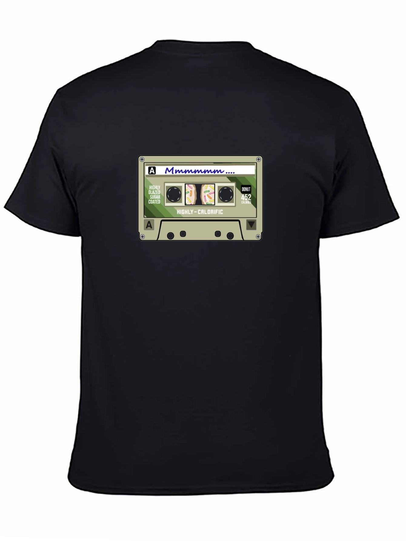 Mmmmmm Donut Cassette T-Shirt - Highly-Calorific