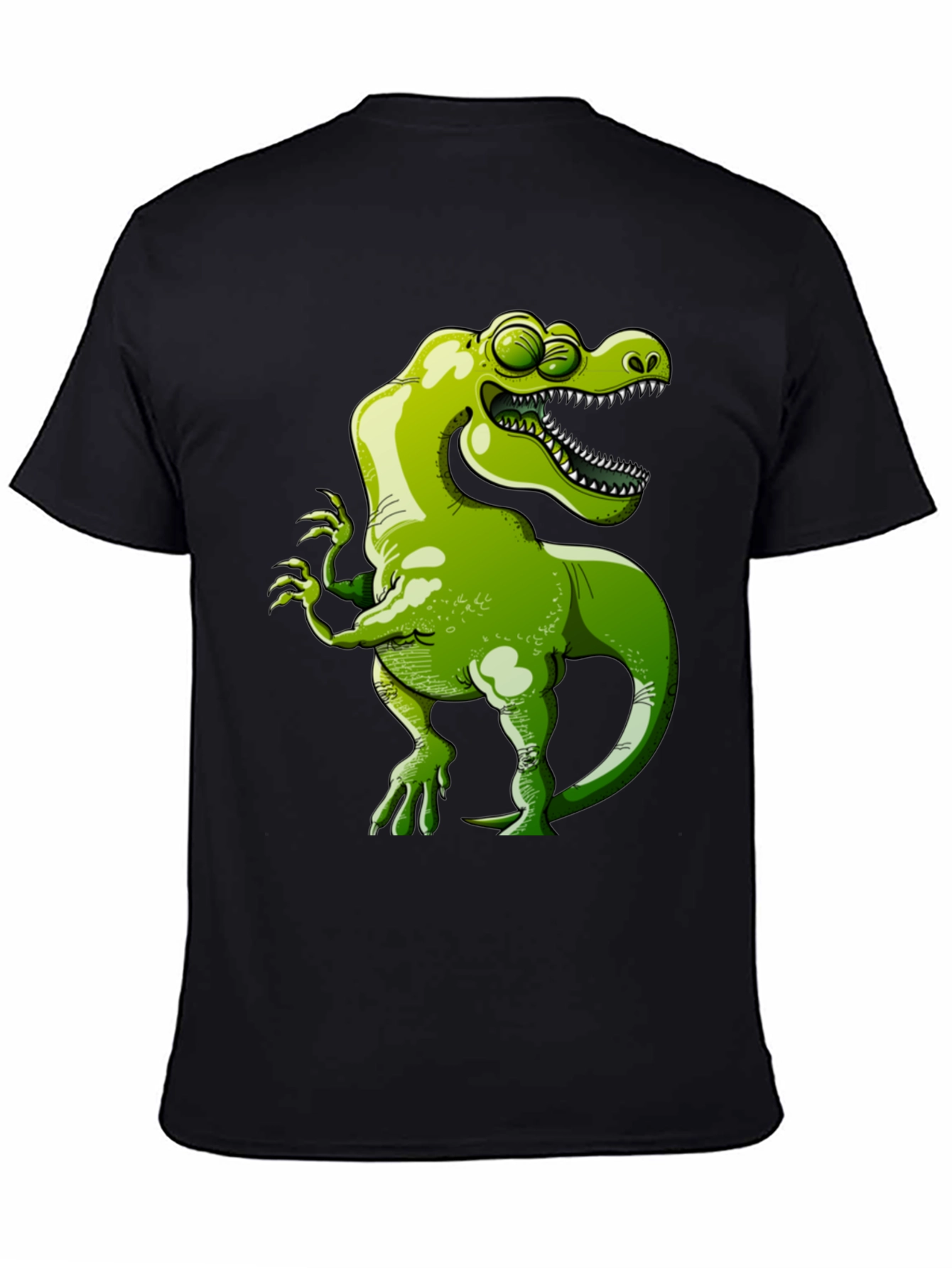 Cartoon Dinosaur Graphic Tee
