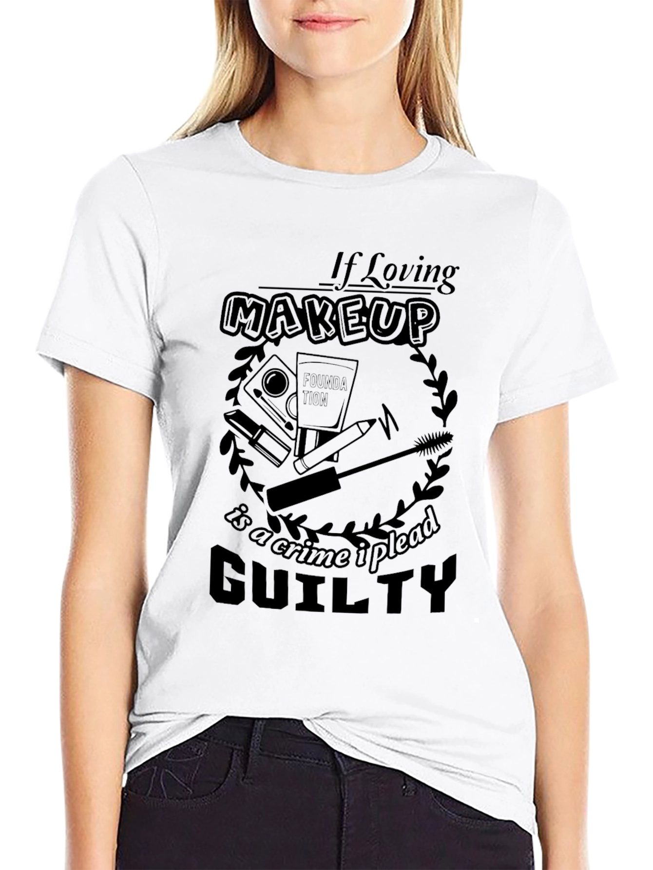 Makeup Lovers Guilty Plea T-Shirt