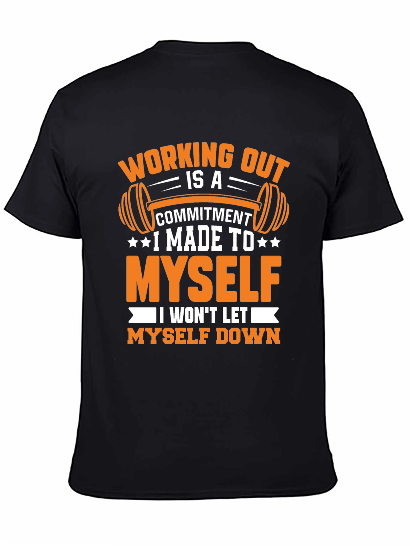 Workout Commitment Graphic T-Shirt
