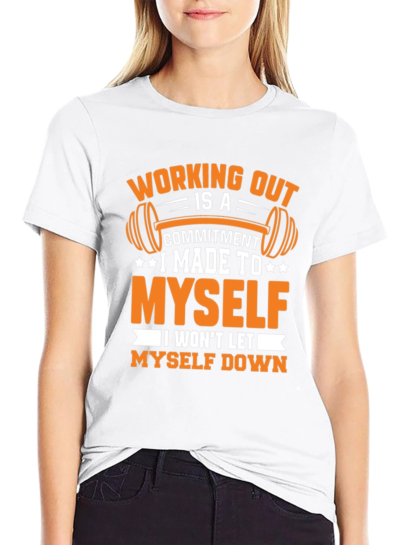 Workout Commitment Graphic T-Shirt