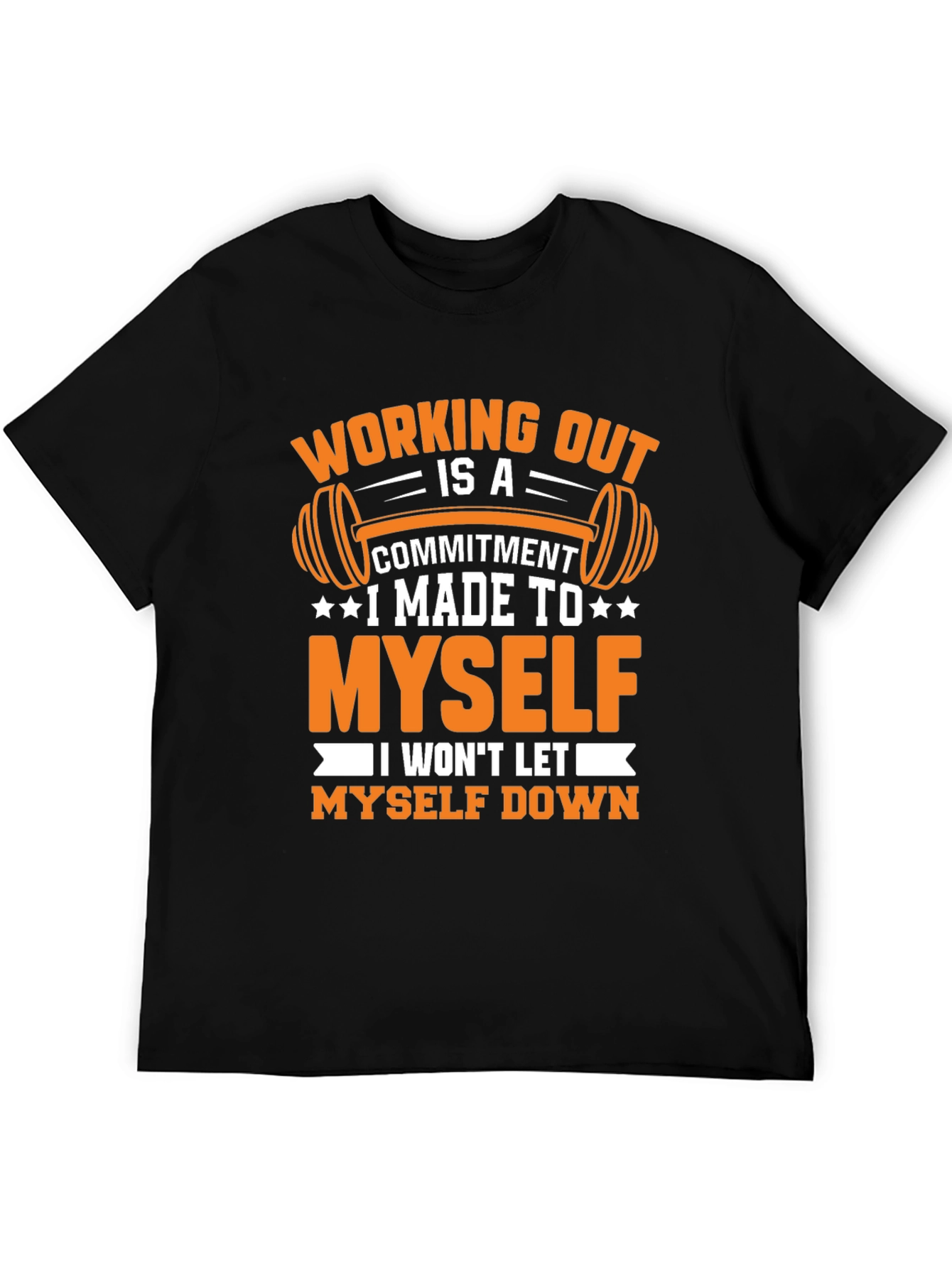 Workout Commitment Graphic T-Shirt