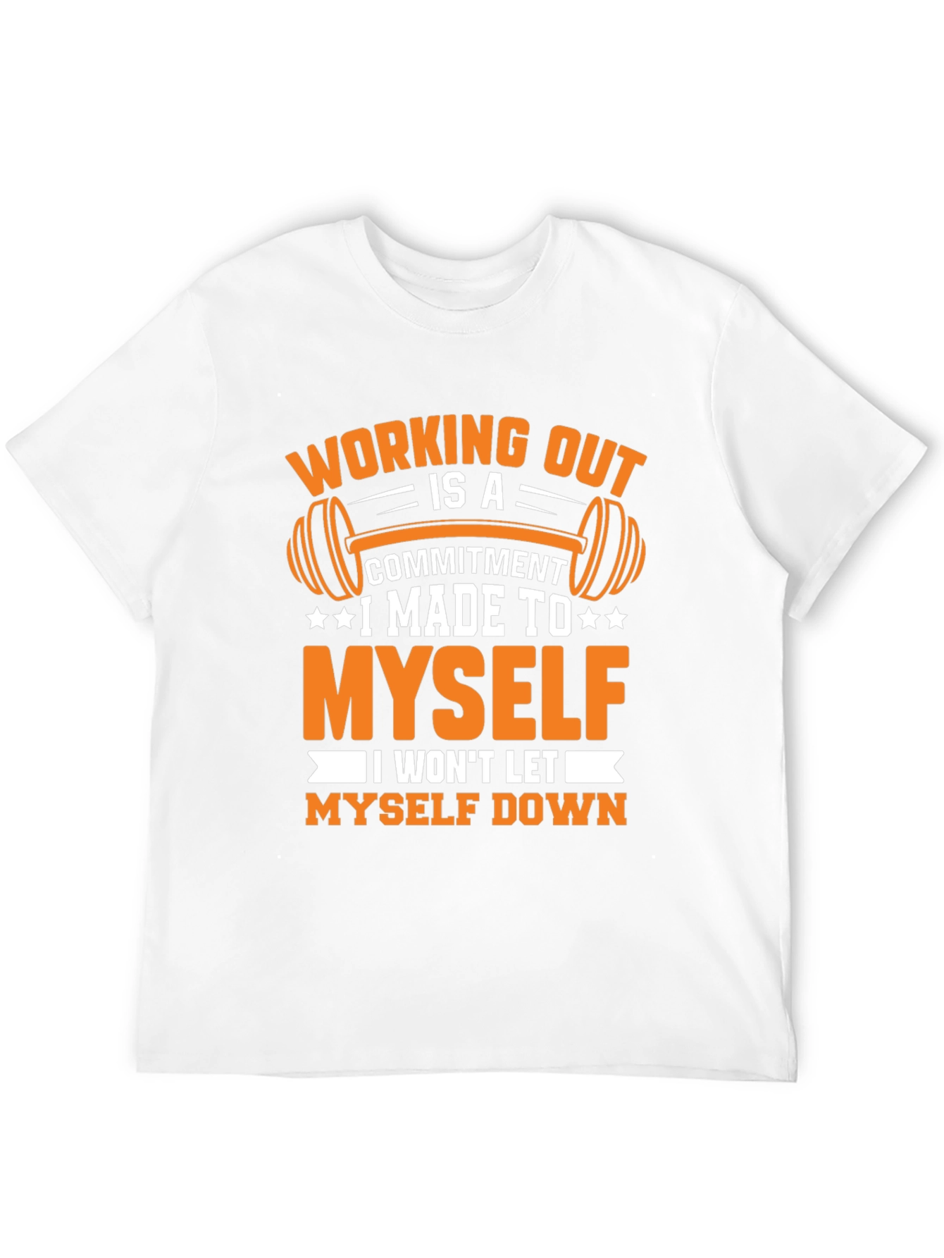 Workout Commitment Graphic T-Shirt