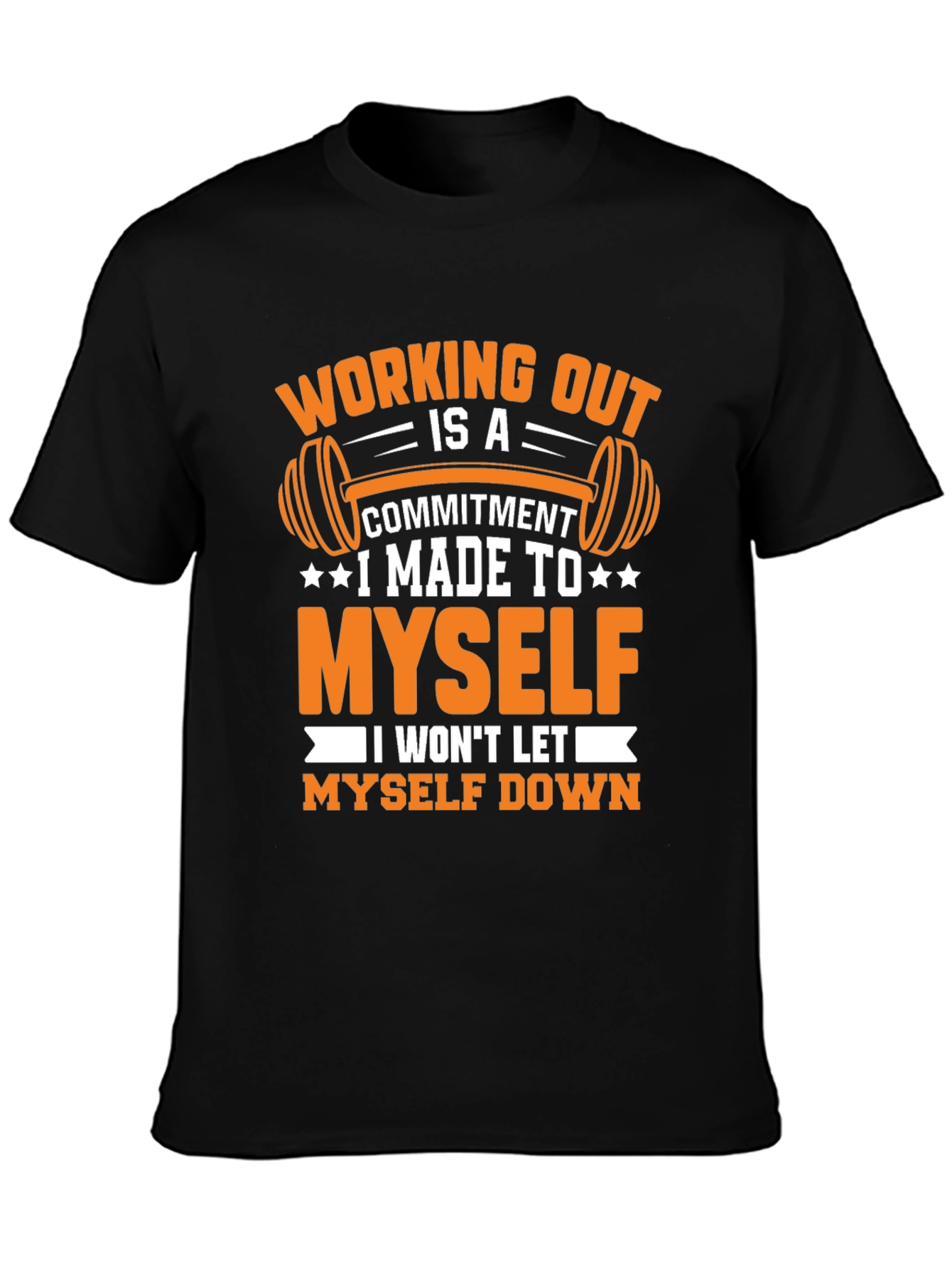Workout Commitment Graphic T-Shirt