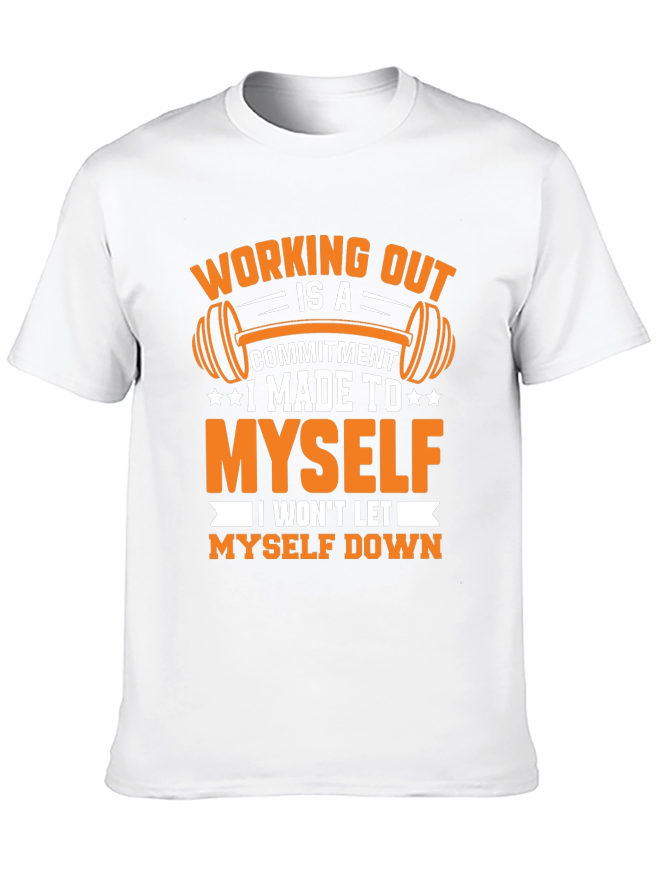 Workout Commitment Graphic T-Shirt