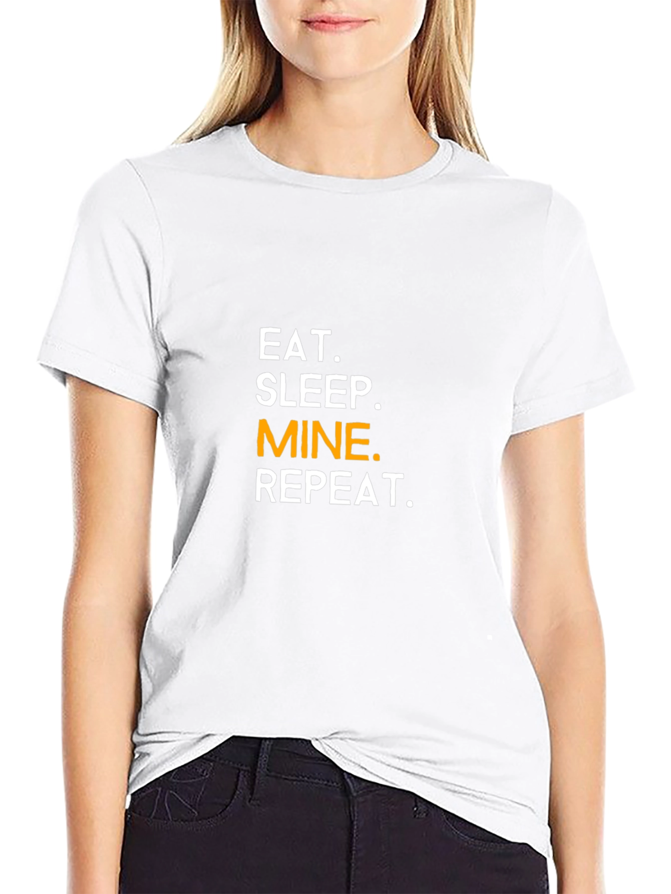Eat Sleep Mine Repeat T-Shirt