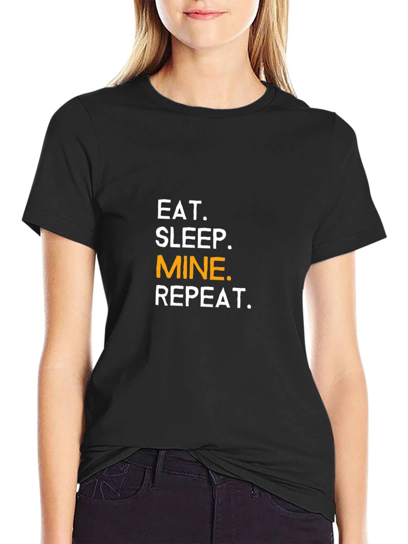 Eat Sleep Mine Repeat T-Shirt