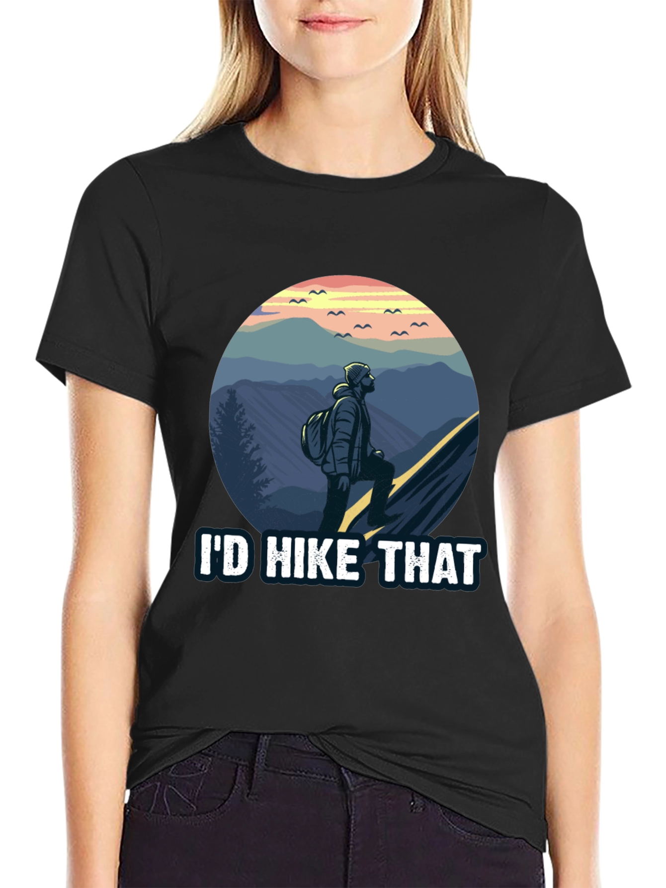 Id Hike That T-Shirt - Adventure Tee