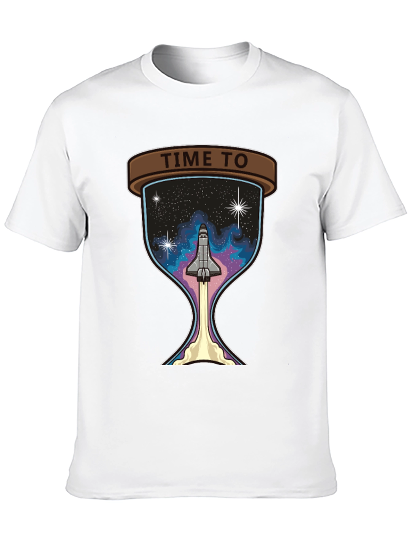 Time To Launch Space Shuttle Graphic Tee
