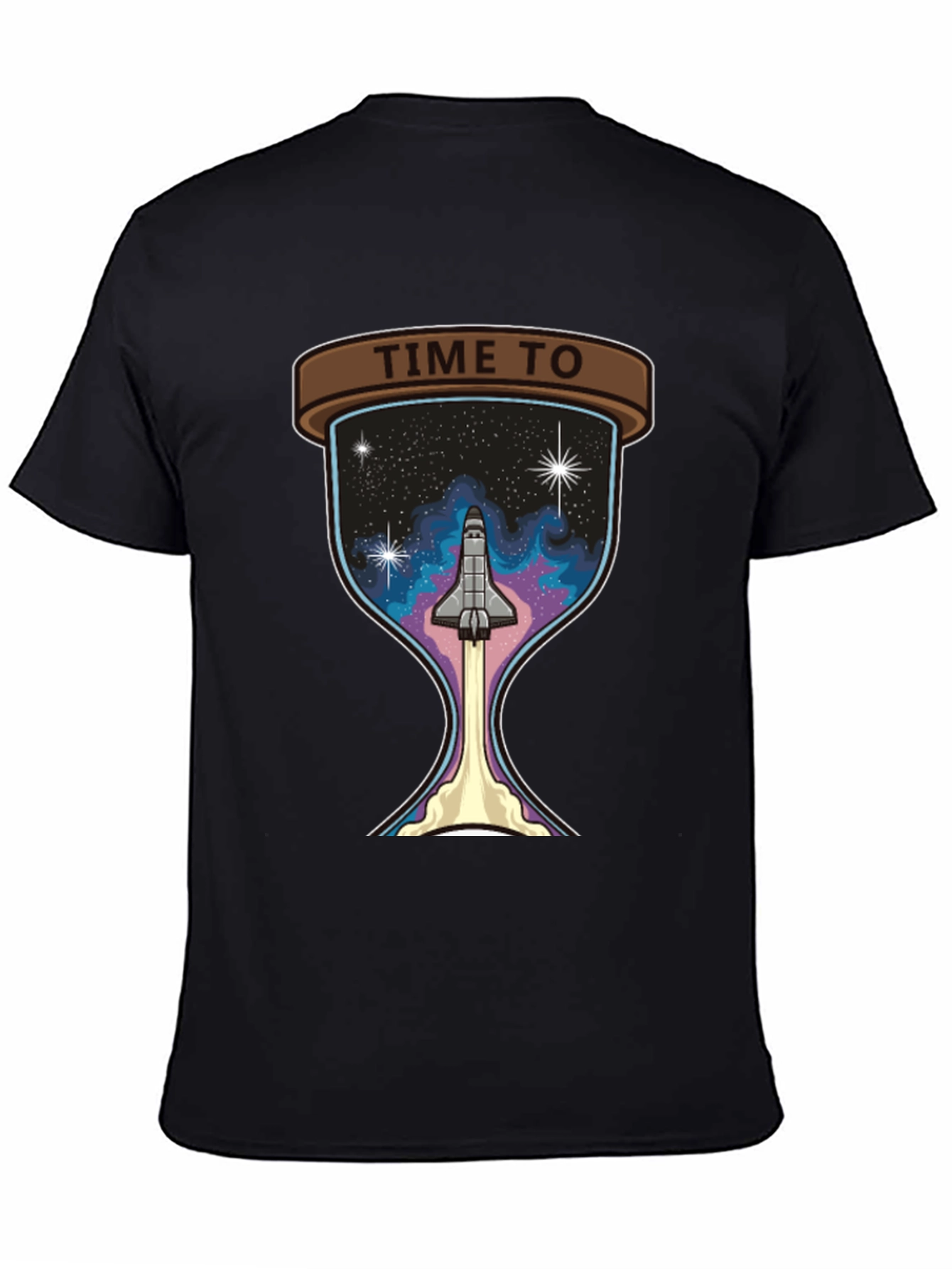 Time To Launch Space Shuttle Graphic Tee