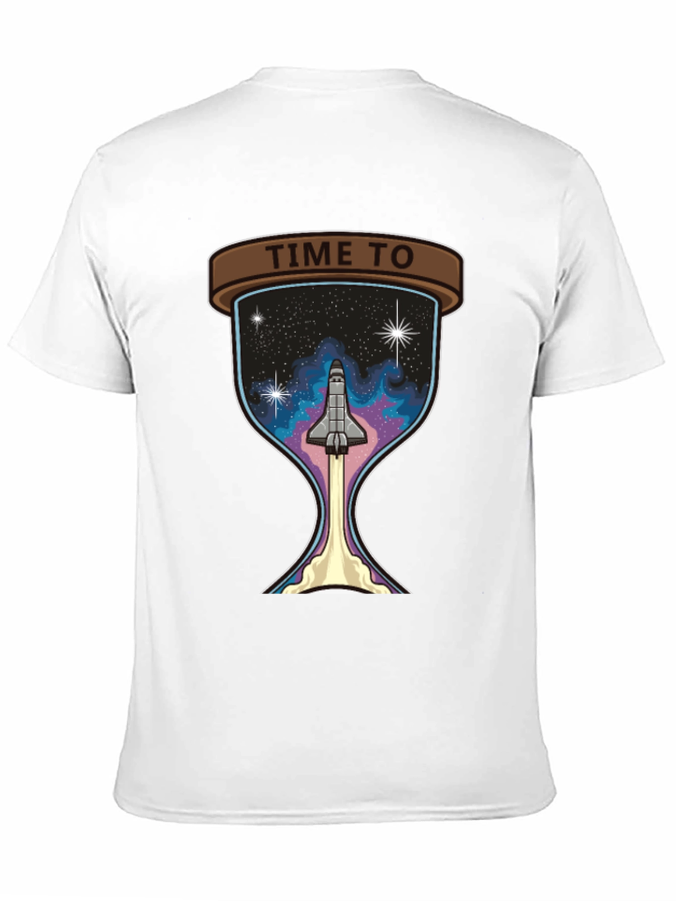 Time To Launch Space Shuttle Graphic Tee