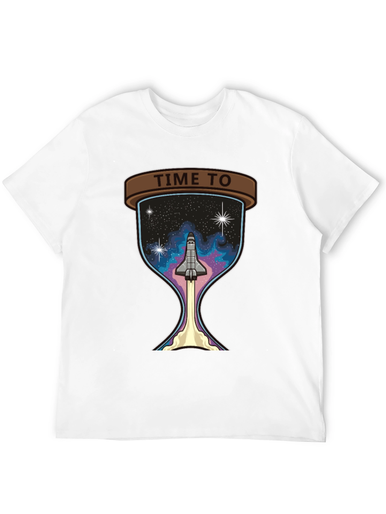 Time To Launch Space Shuttle Graphic Tee