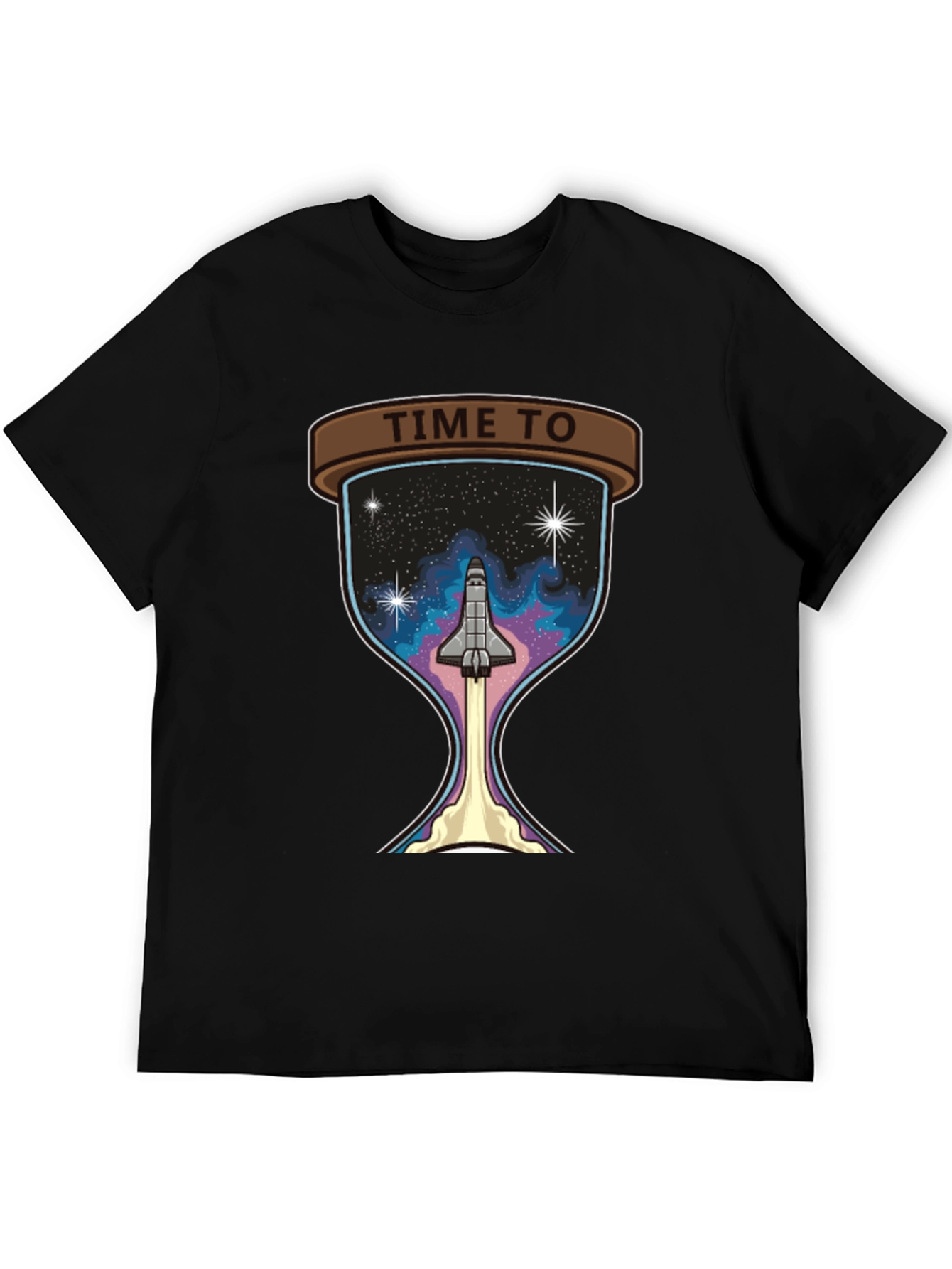 Time To Launch Space Shuttle Graphic Tee