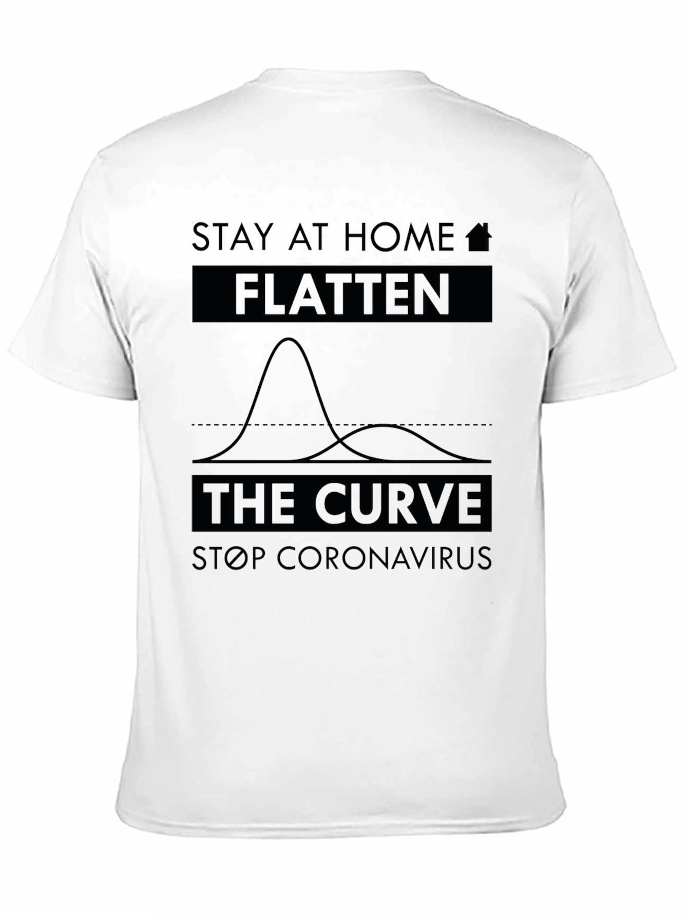 Stay Home Flatten the Curve T-Shirt