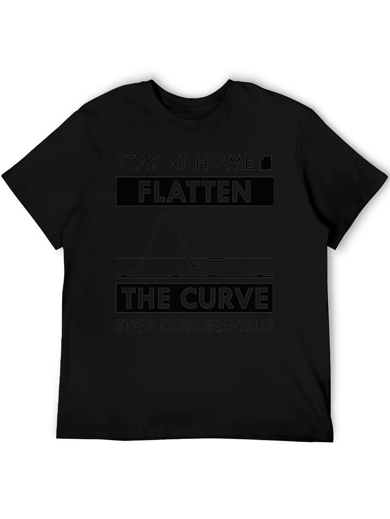 Stay Home Flatten the Curve T-Shirt
