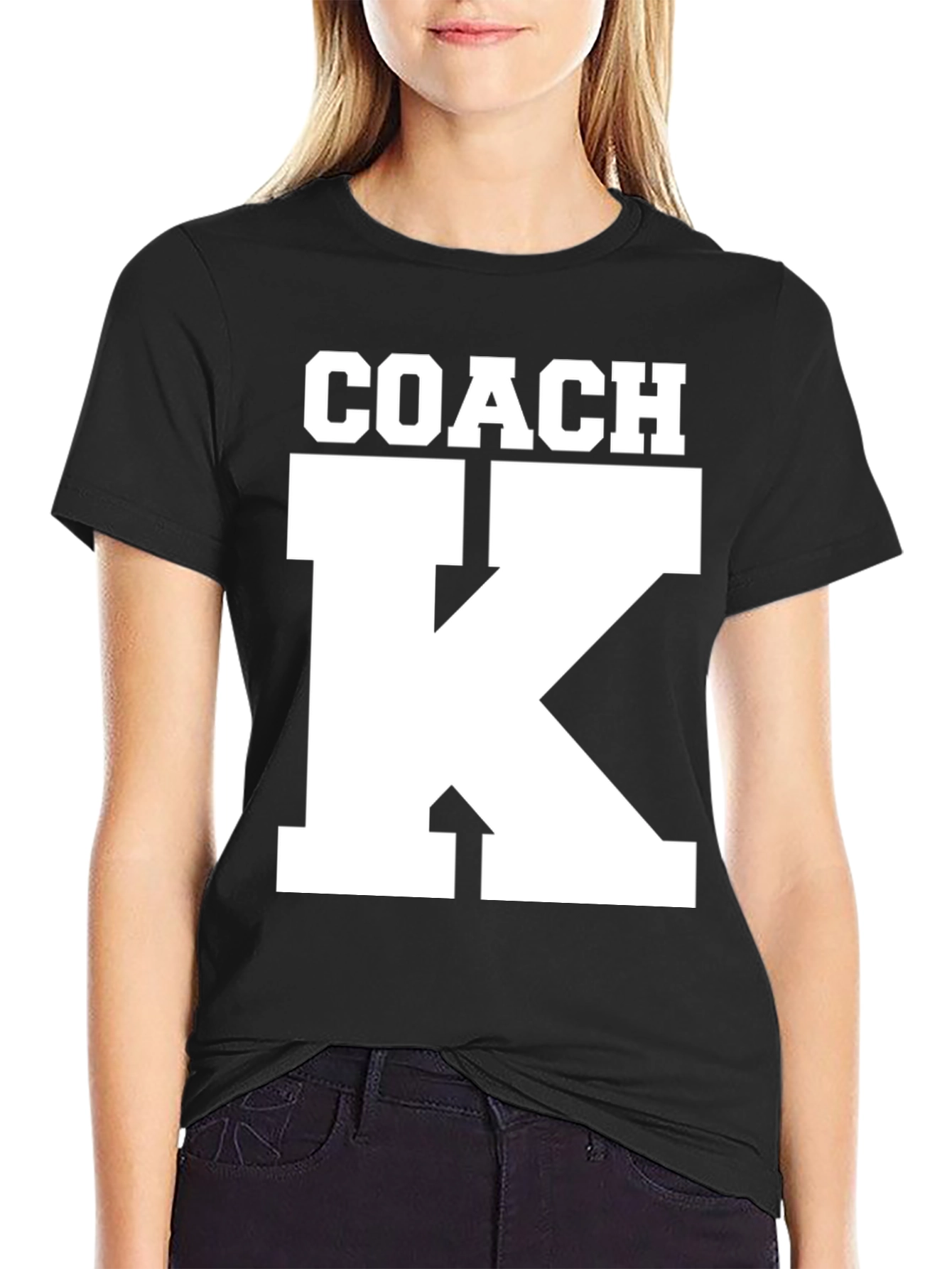 Coach K T-Shirt - Black Graphic Tee