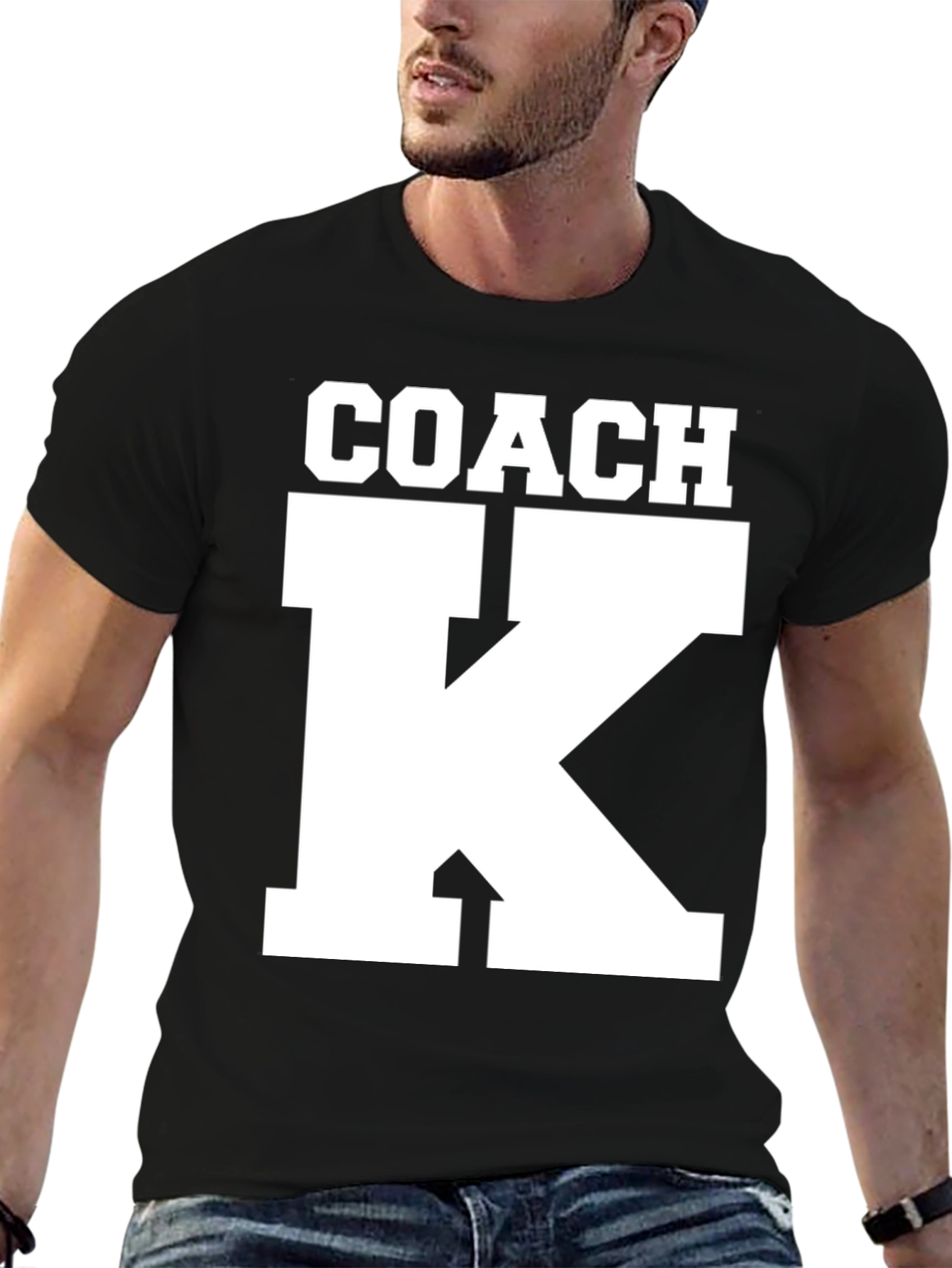 Coach K T-Shirt - Black Graphic Tee