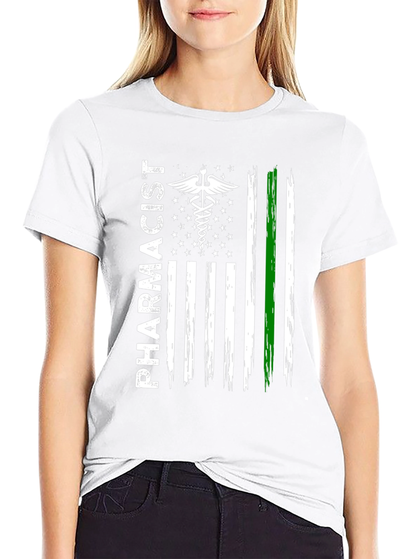 Pharmacist American Flag Tee