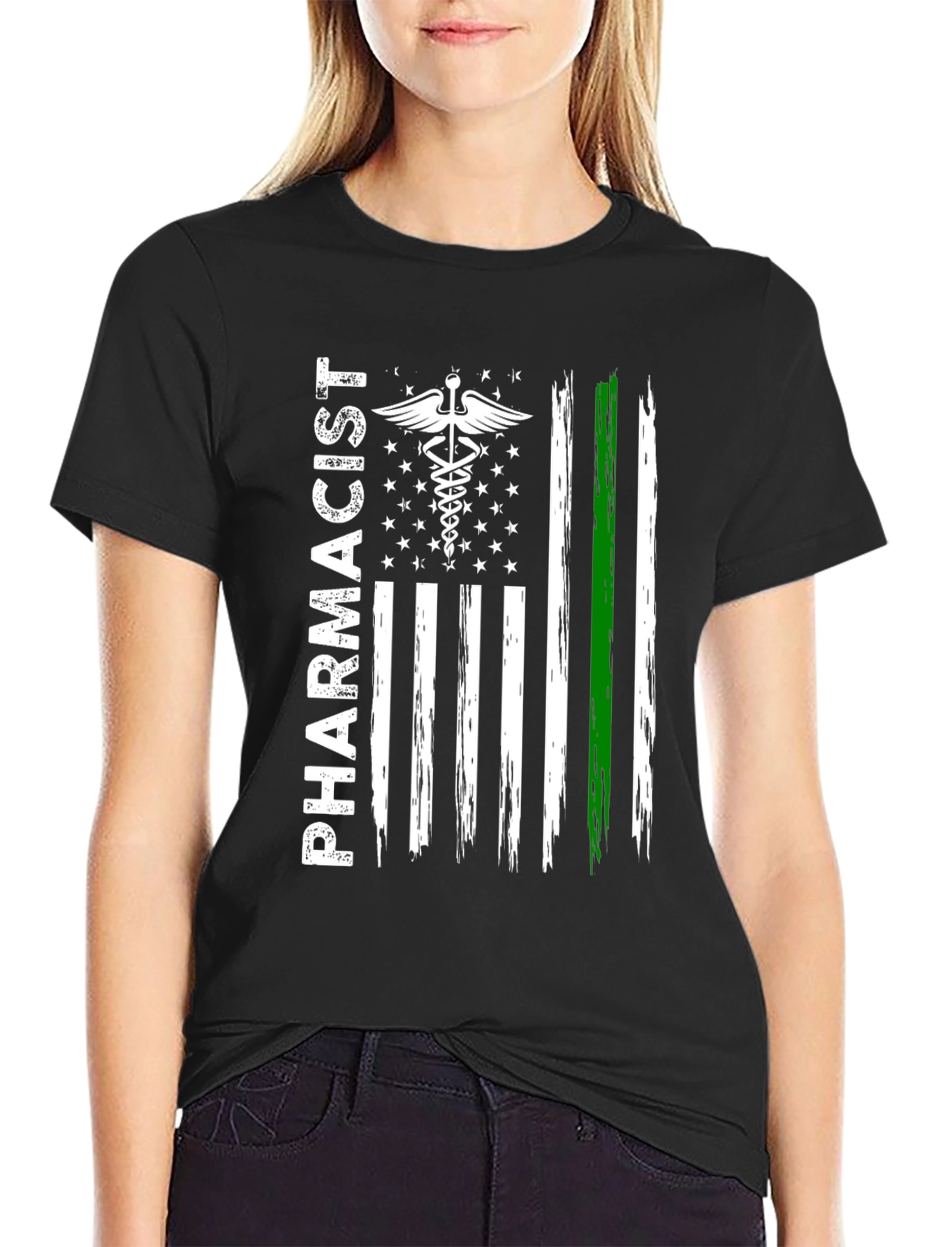 Pharmacist American Flag Tee