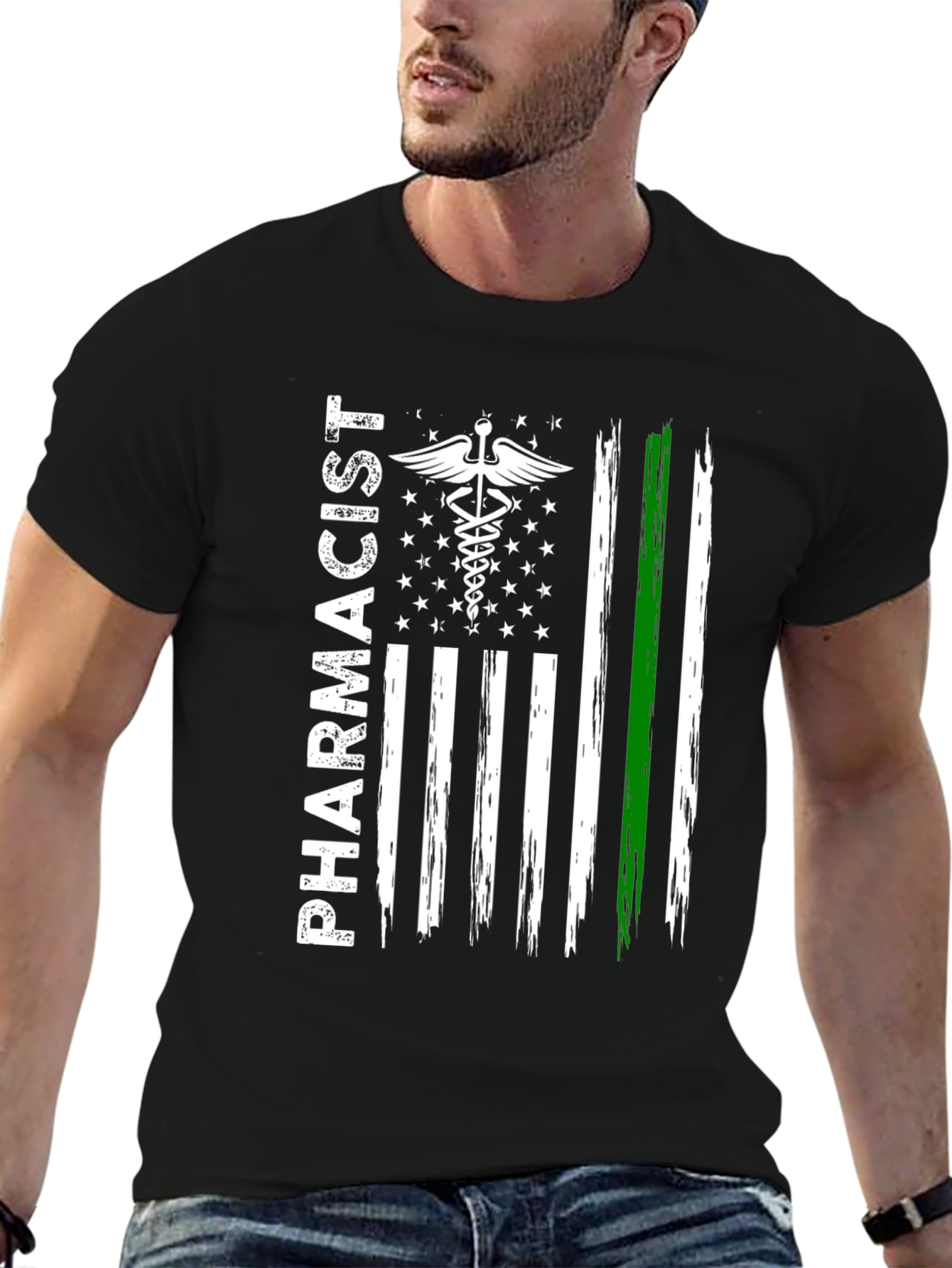 Pharmacist American Flag Tee
