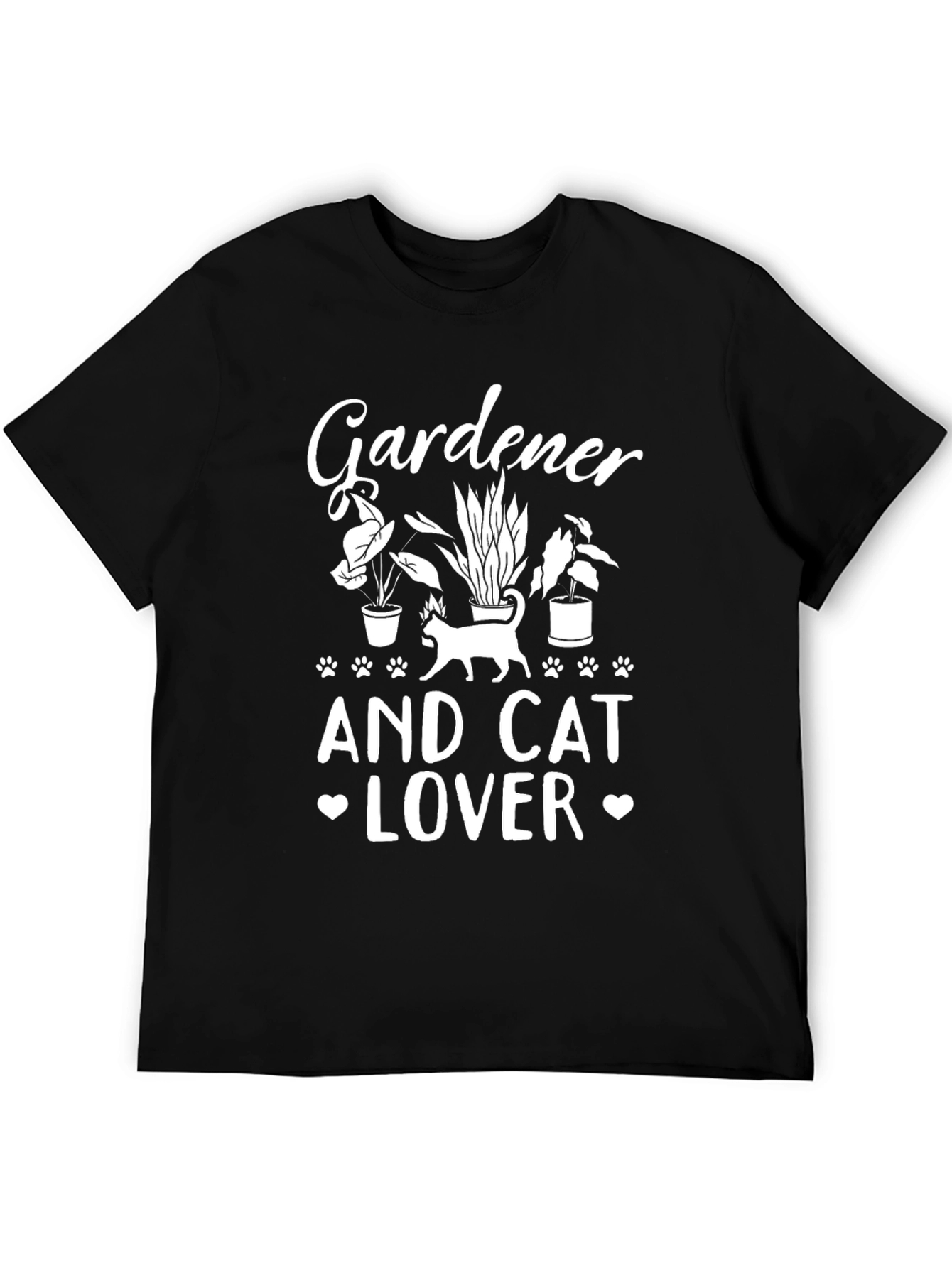 Gardener and Cat Lover T-Shirt